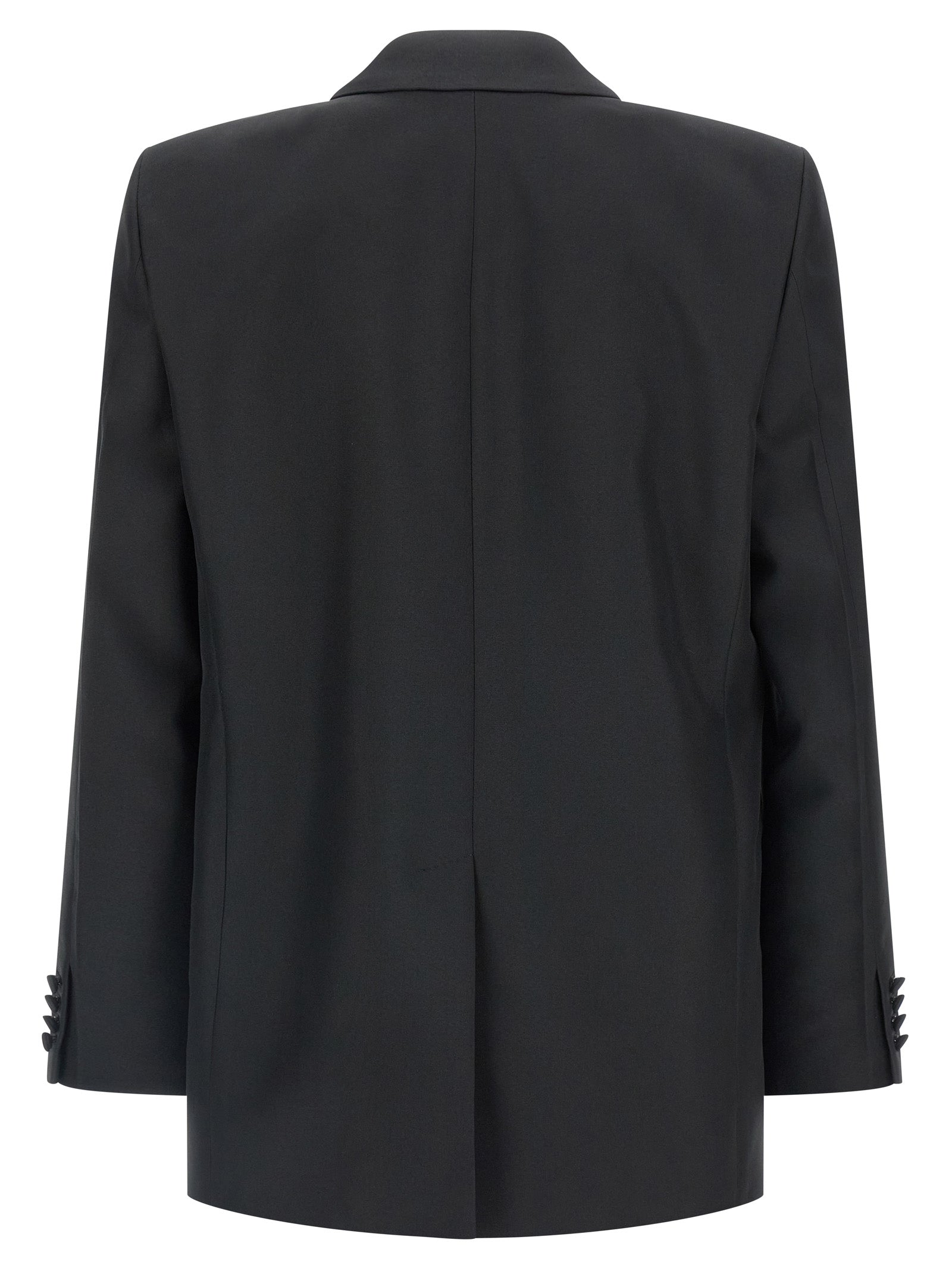 Gucci Black Polyester Blazer Gucci