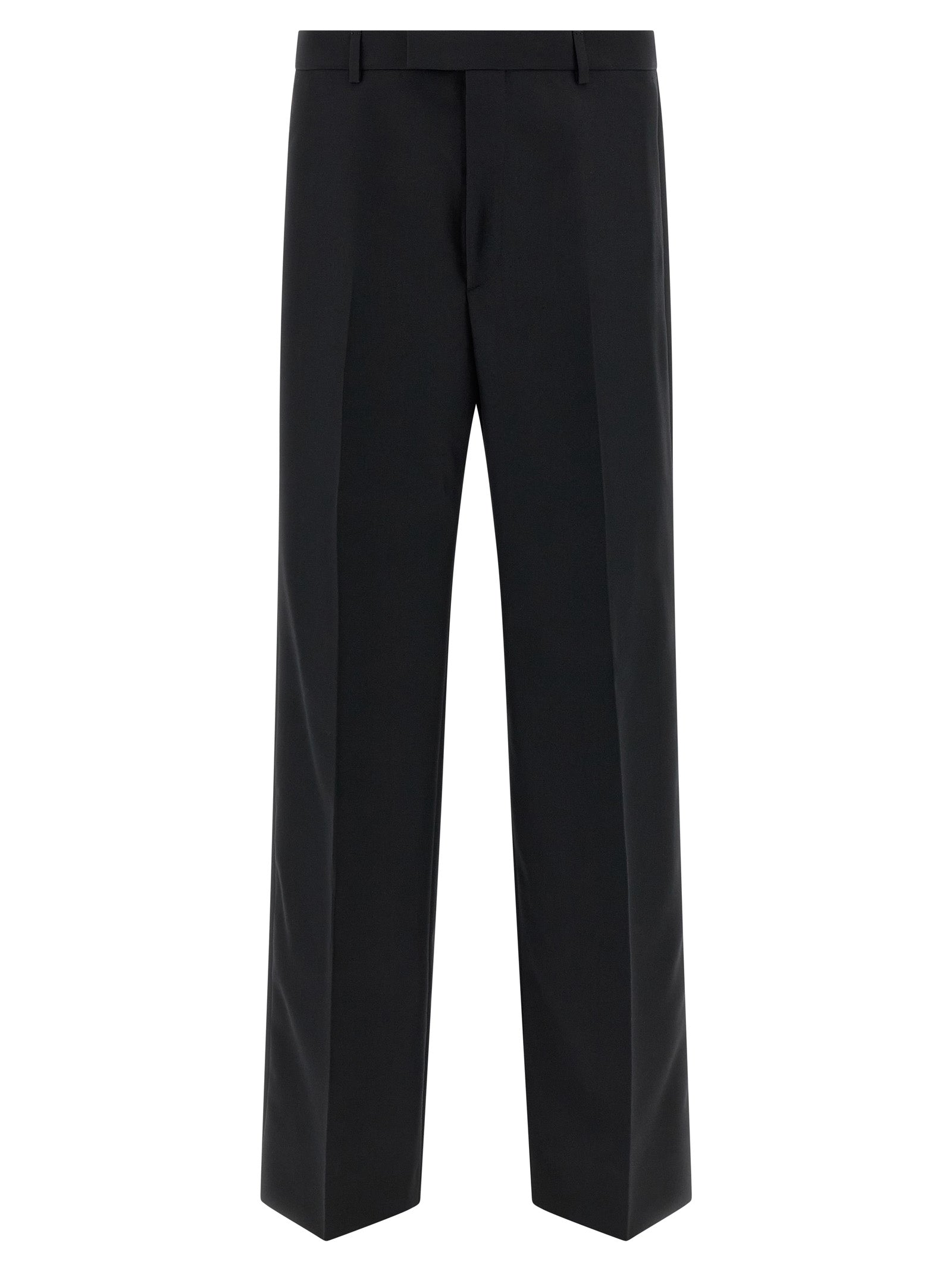 Gucci Black Polyester Dress Pants Gucci