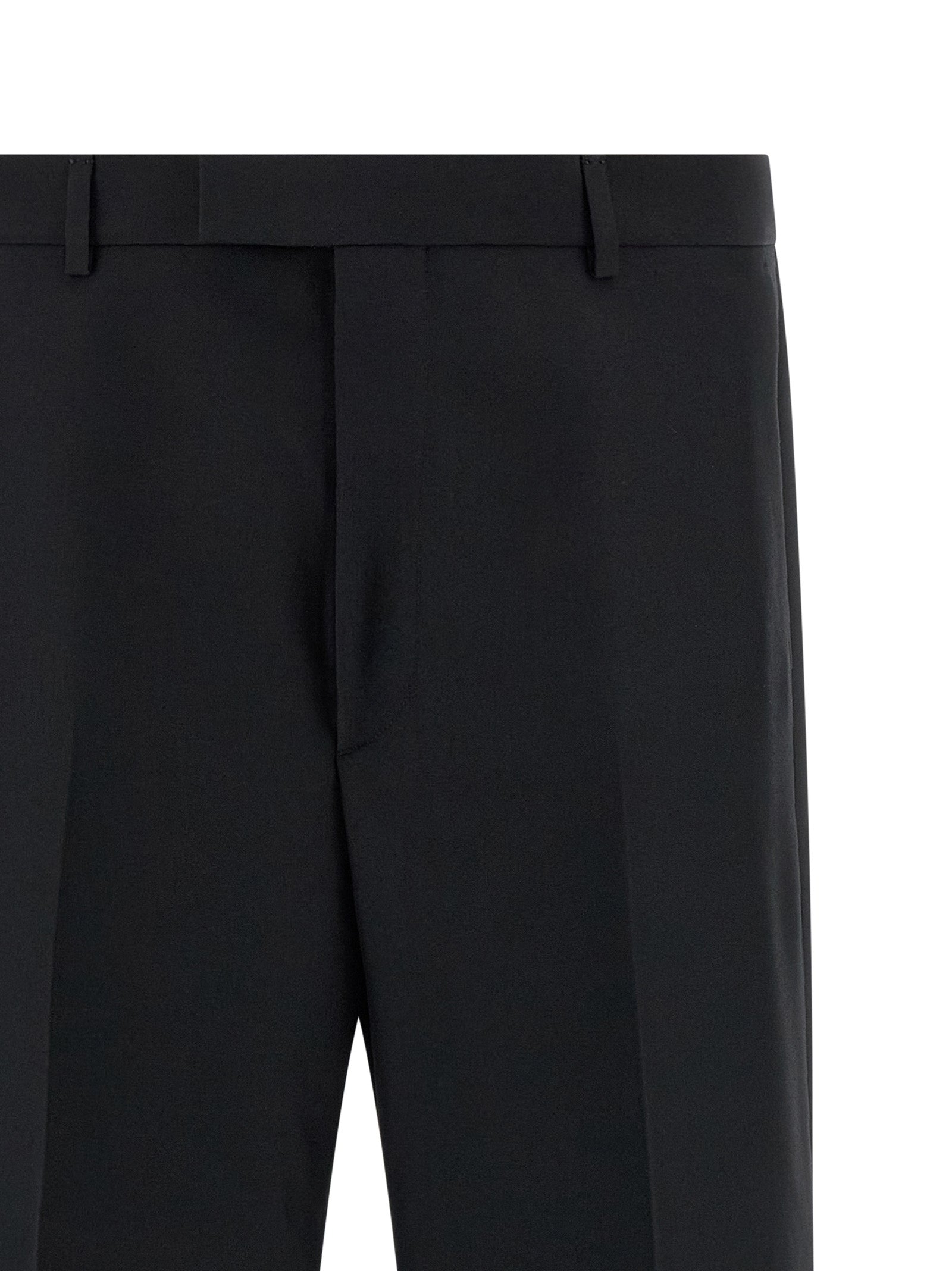Gucci Black Polyester Dress Pants Gucci