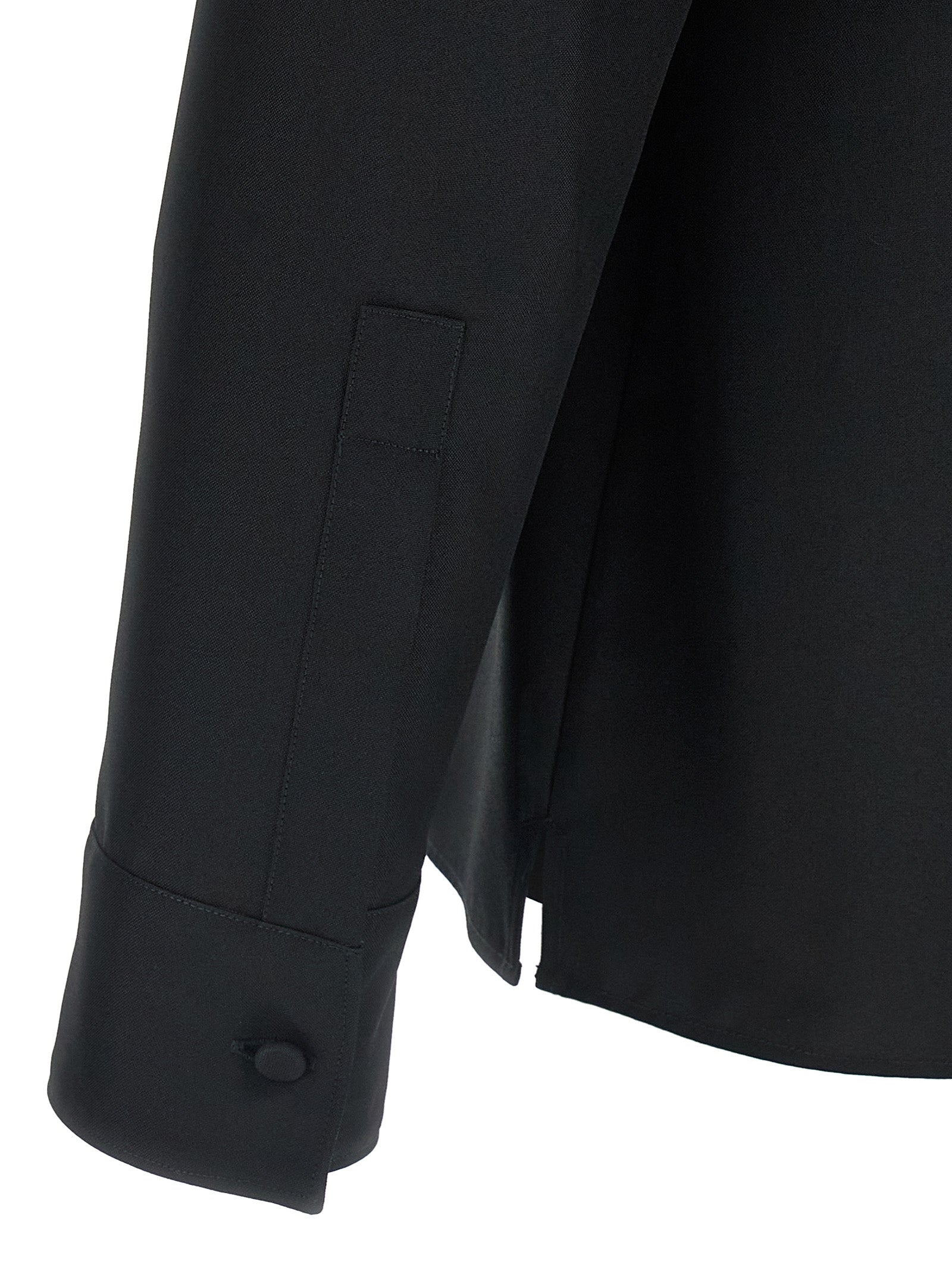 Gucci Black Polyester Blouse Gucci