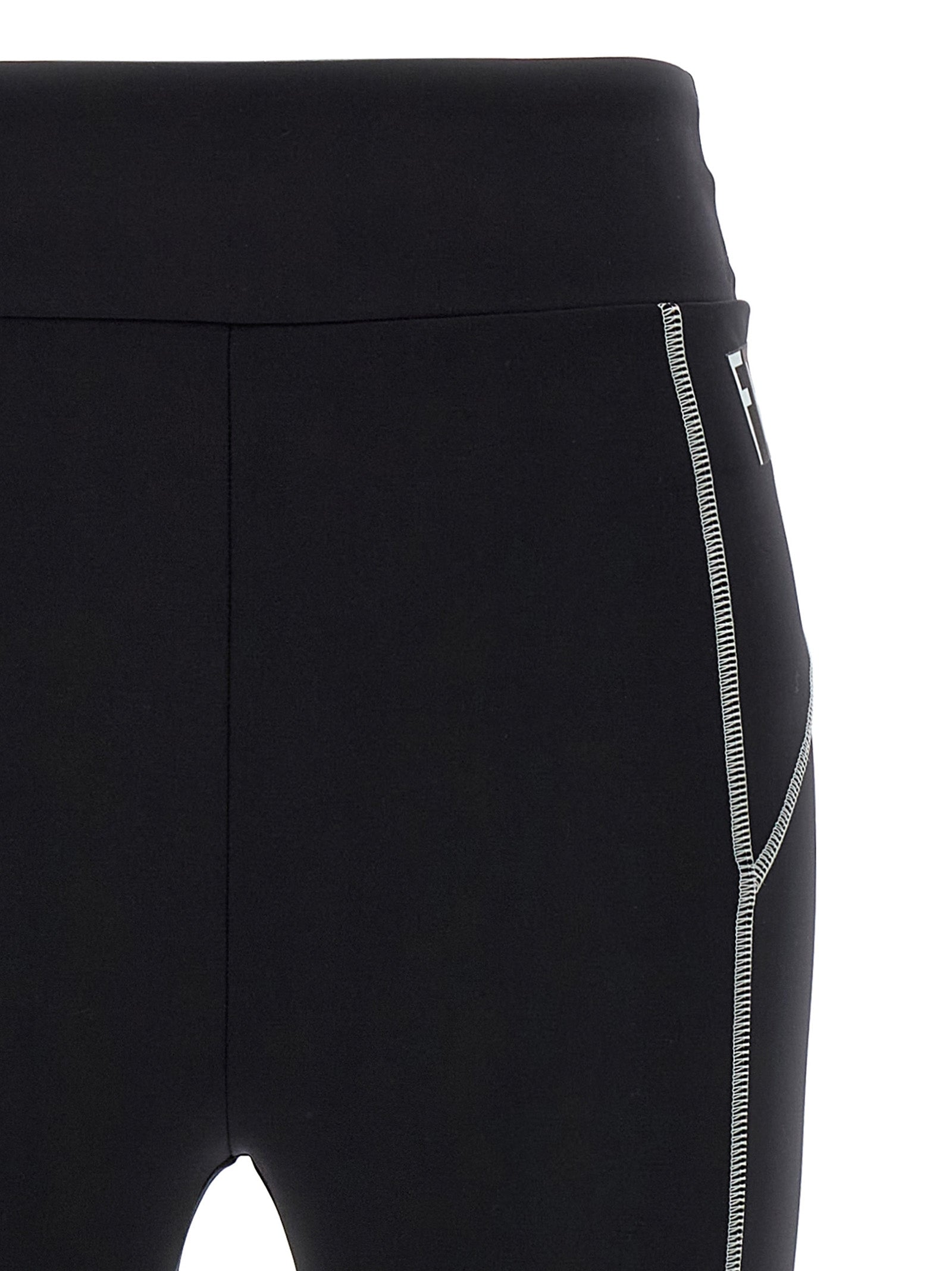 Fendi Black Polyamide Leggings Fendi