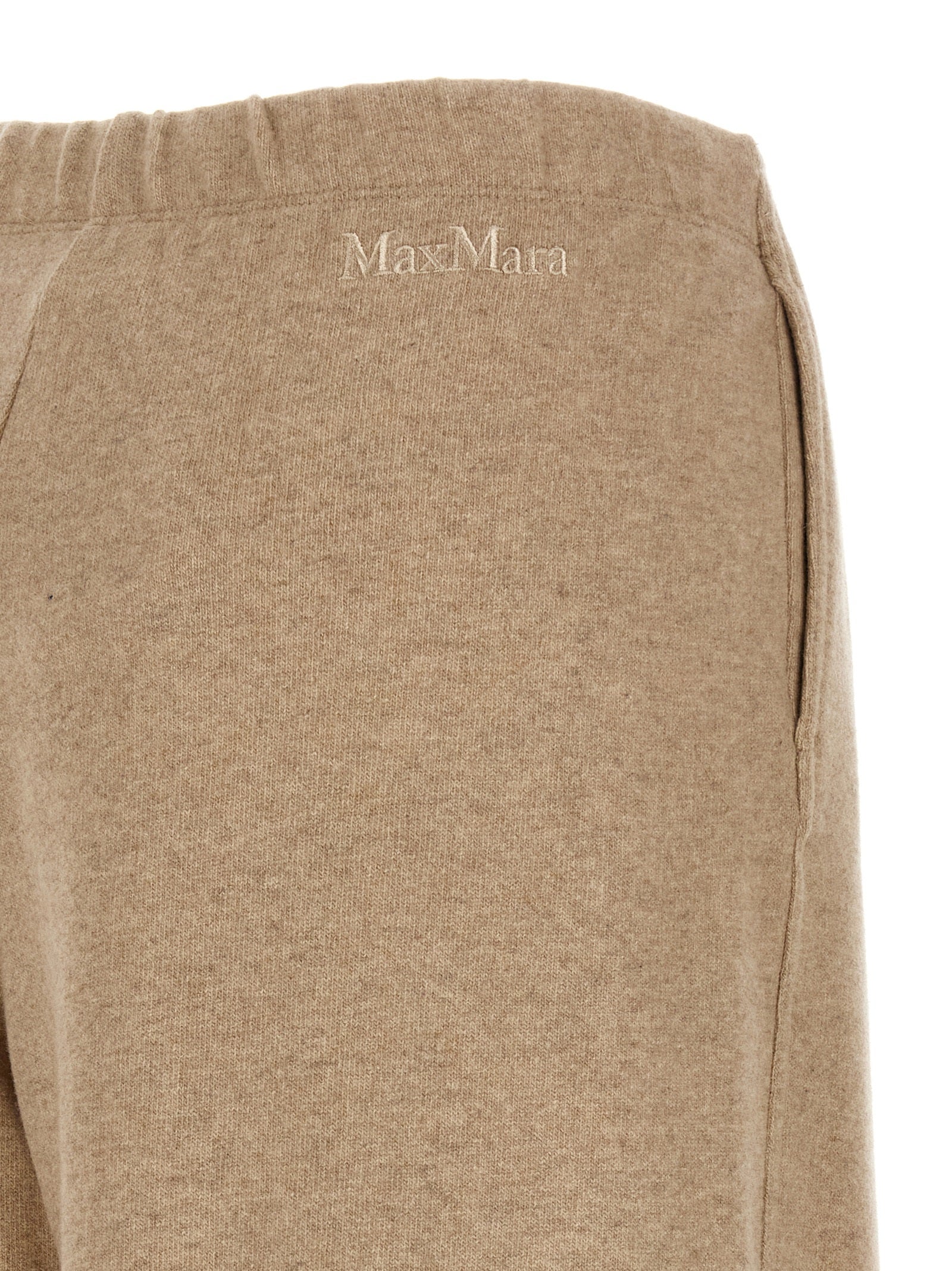 Max Mara Beige Cashmere Casual Pants Max Mara