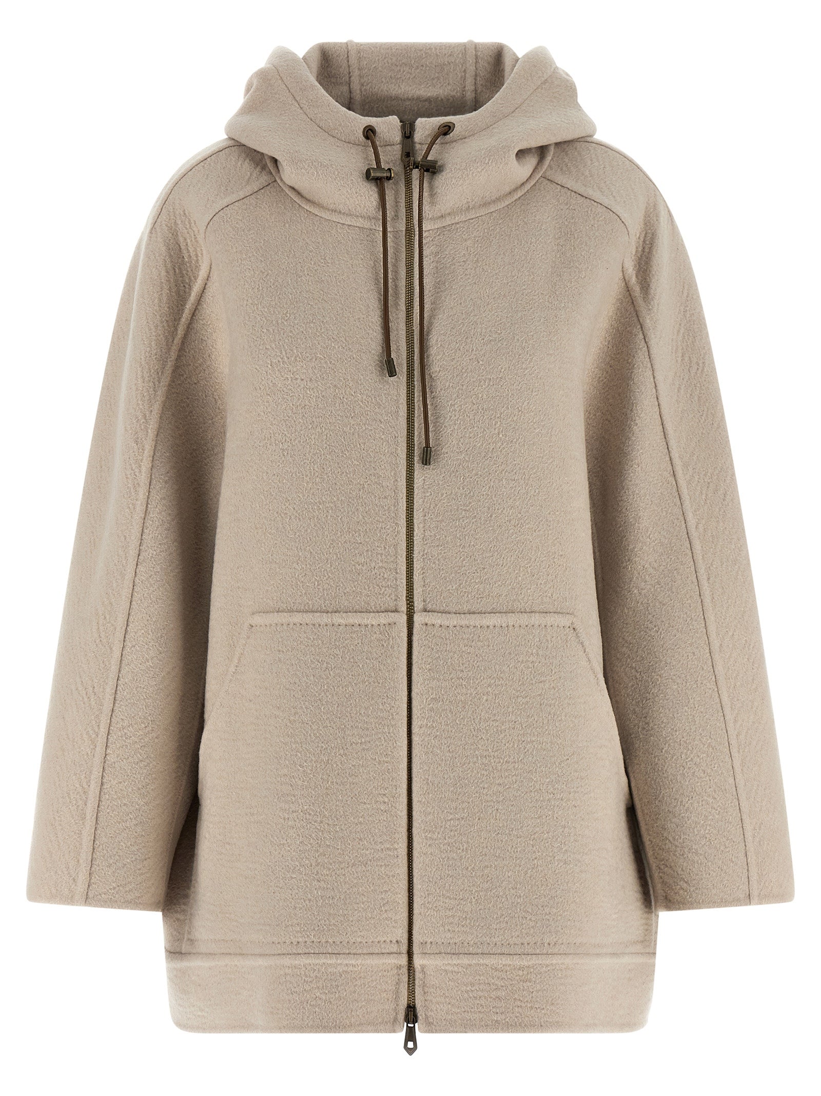 Max Mara Beige Cashmere Coat Max Mara
