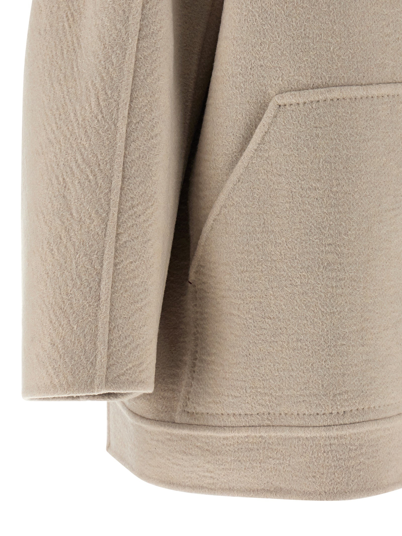 Max Mara Beige Cashmere Coat Max Mara
