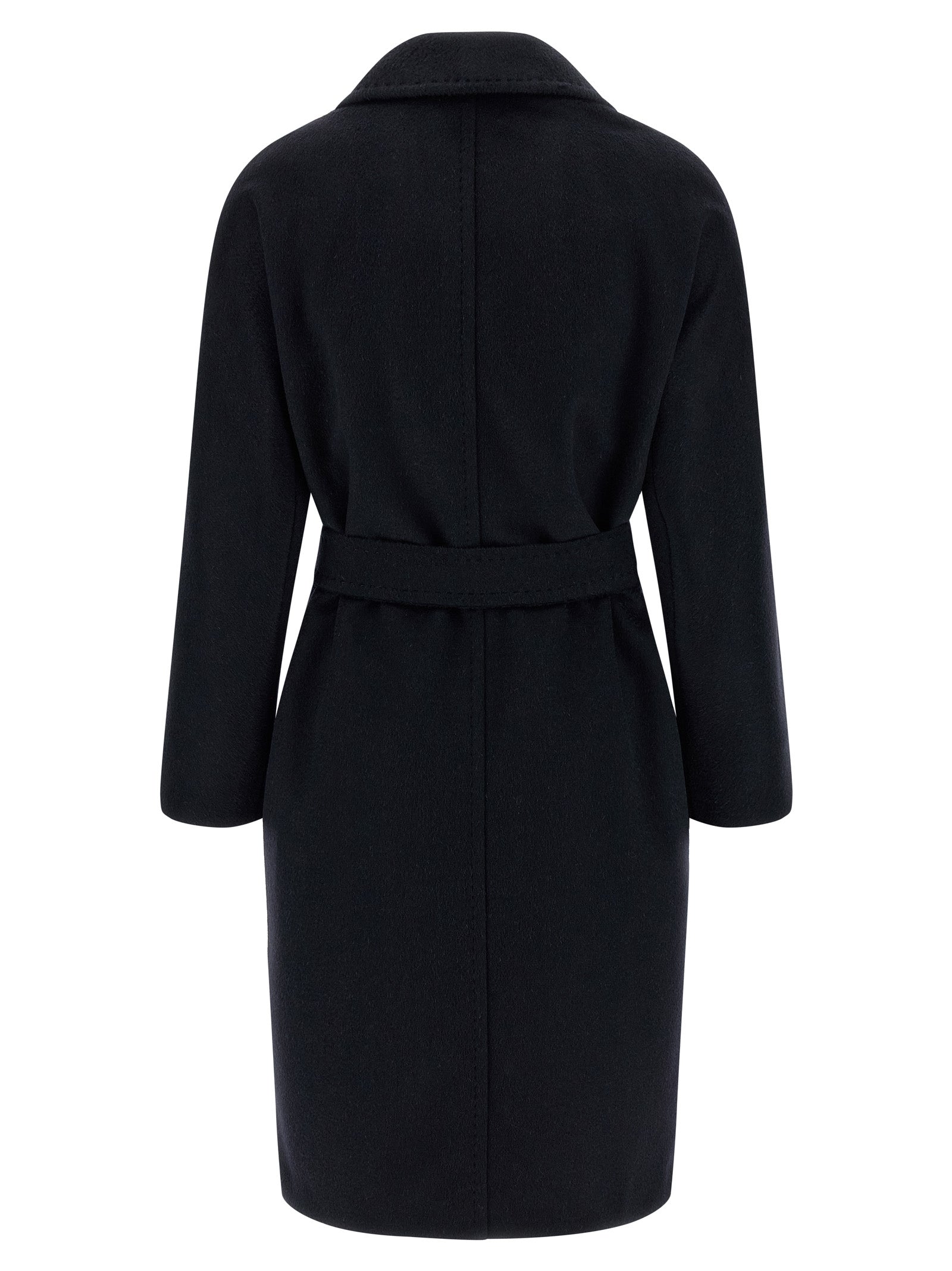 Max Mara Blue Cashmere Coat Max Mara