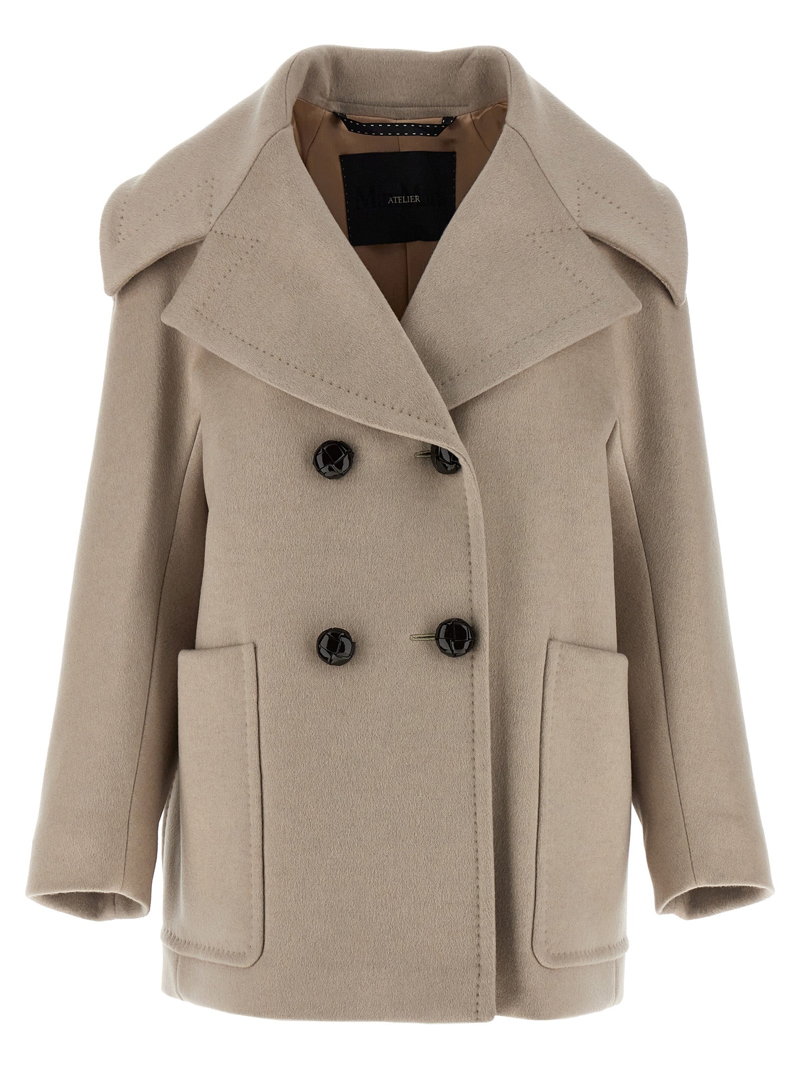 Max Mara Beige Cashmere Coat