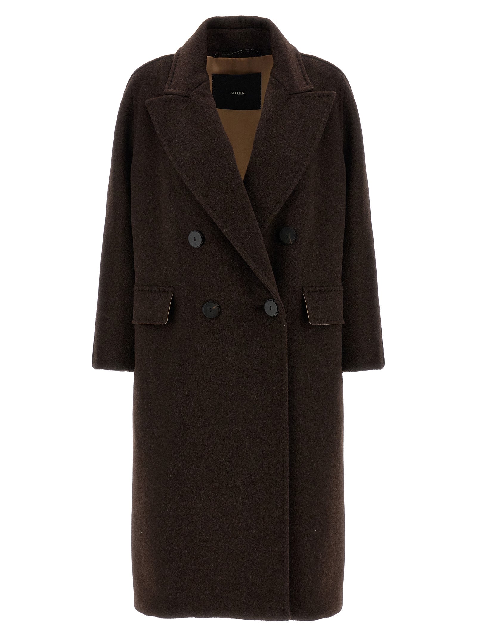 Max Mara Brown Cashmere Coat Max Mara