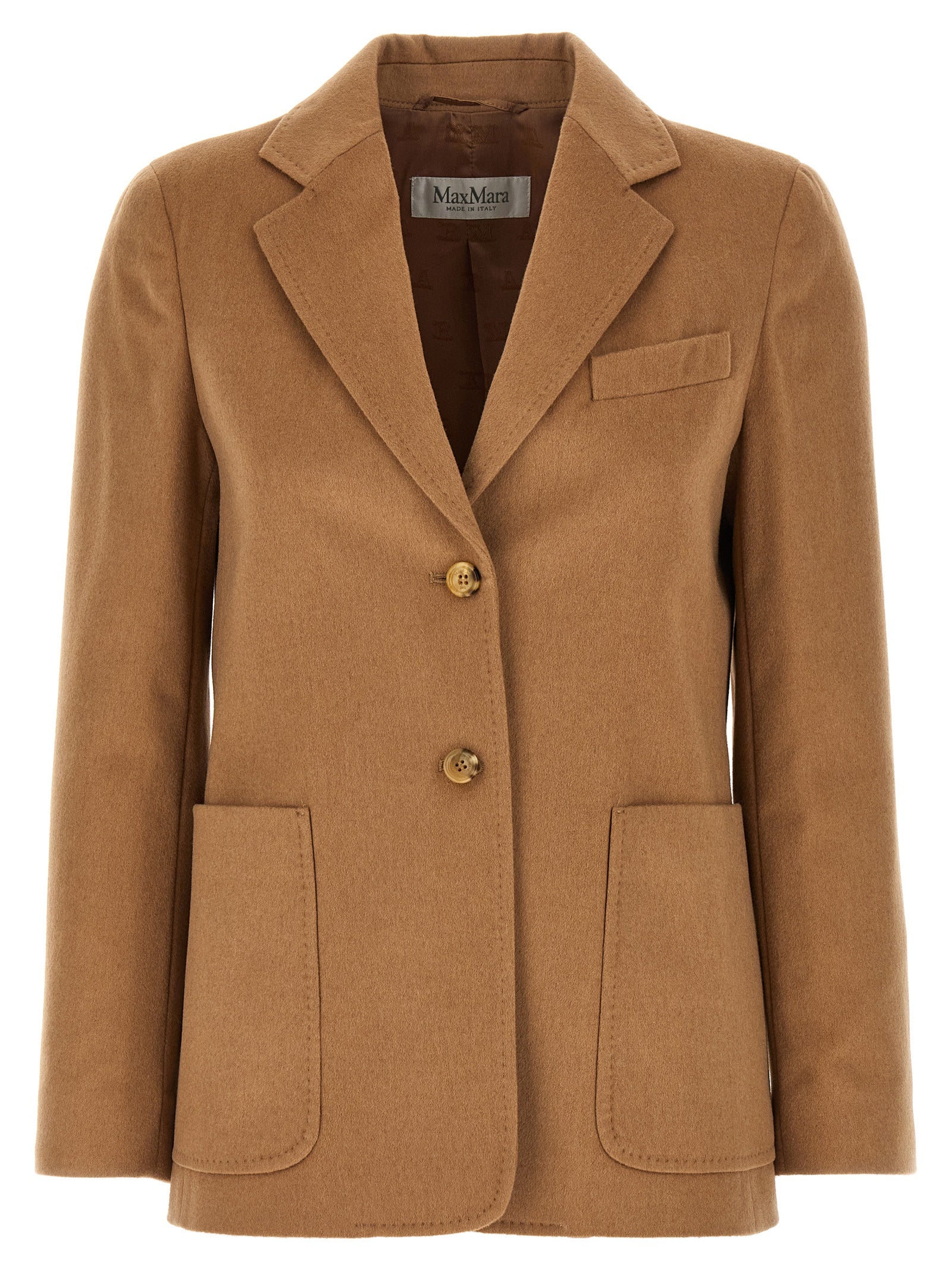 Max Mara Beige Wool Blazer Max Mara