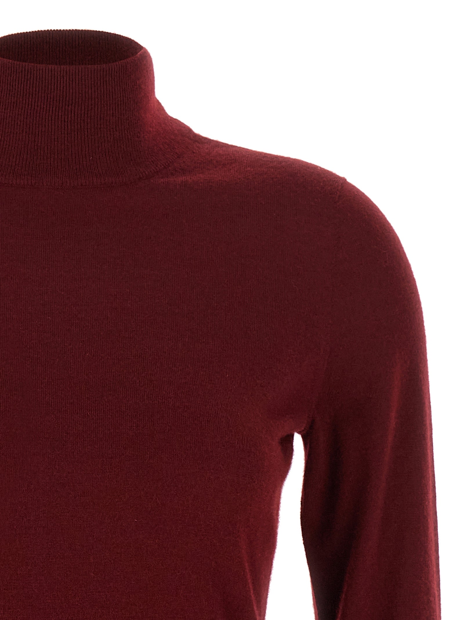Max Mara Bordeaux Cashmere Cardigan Max Mara