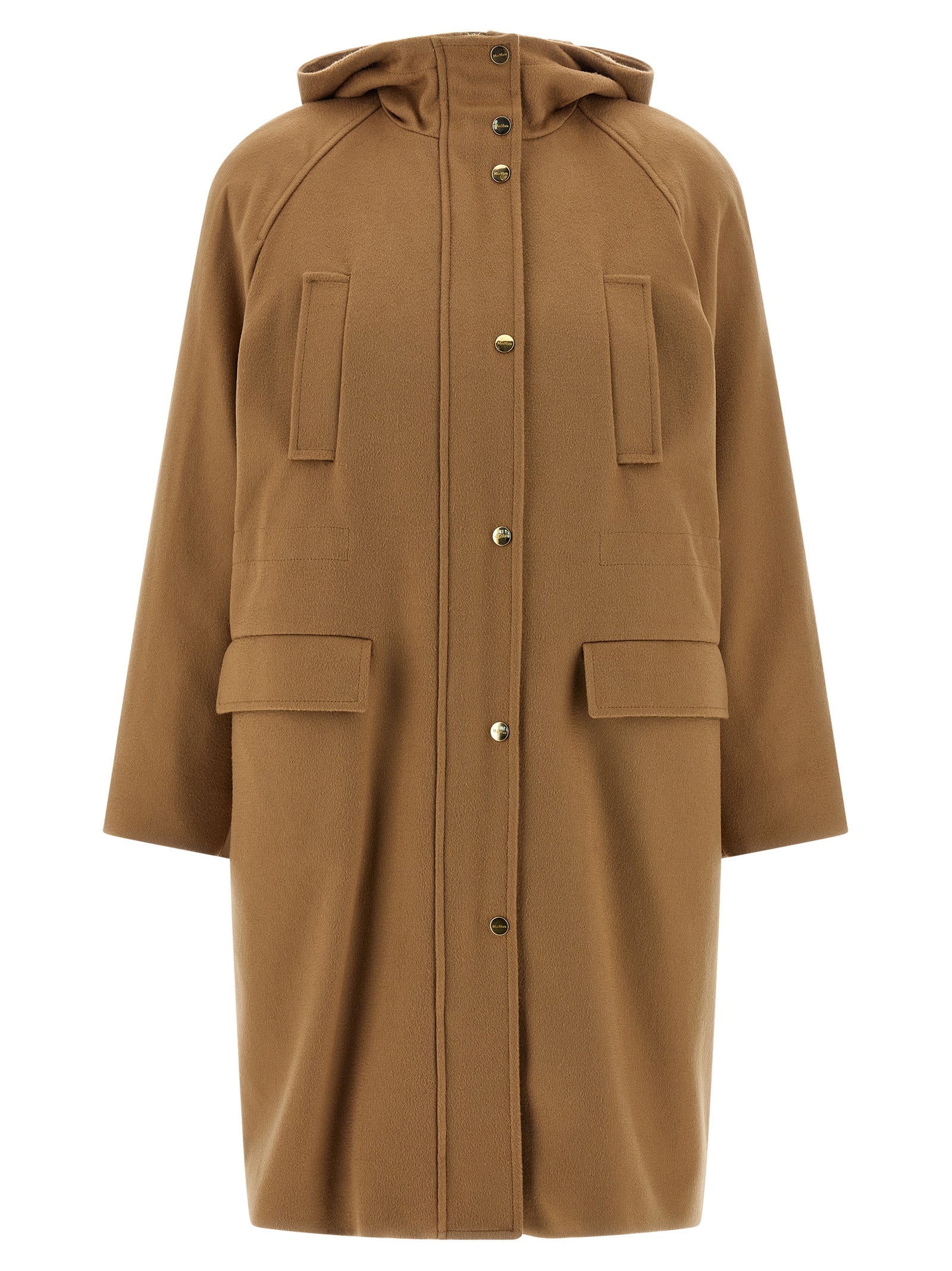 Max Mara Beige Polyamide Parka Max Mara