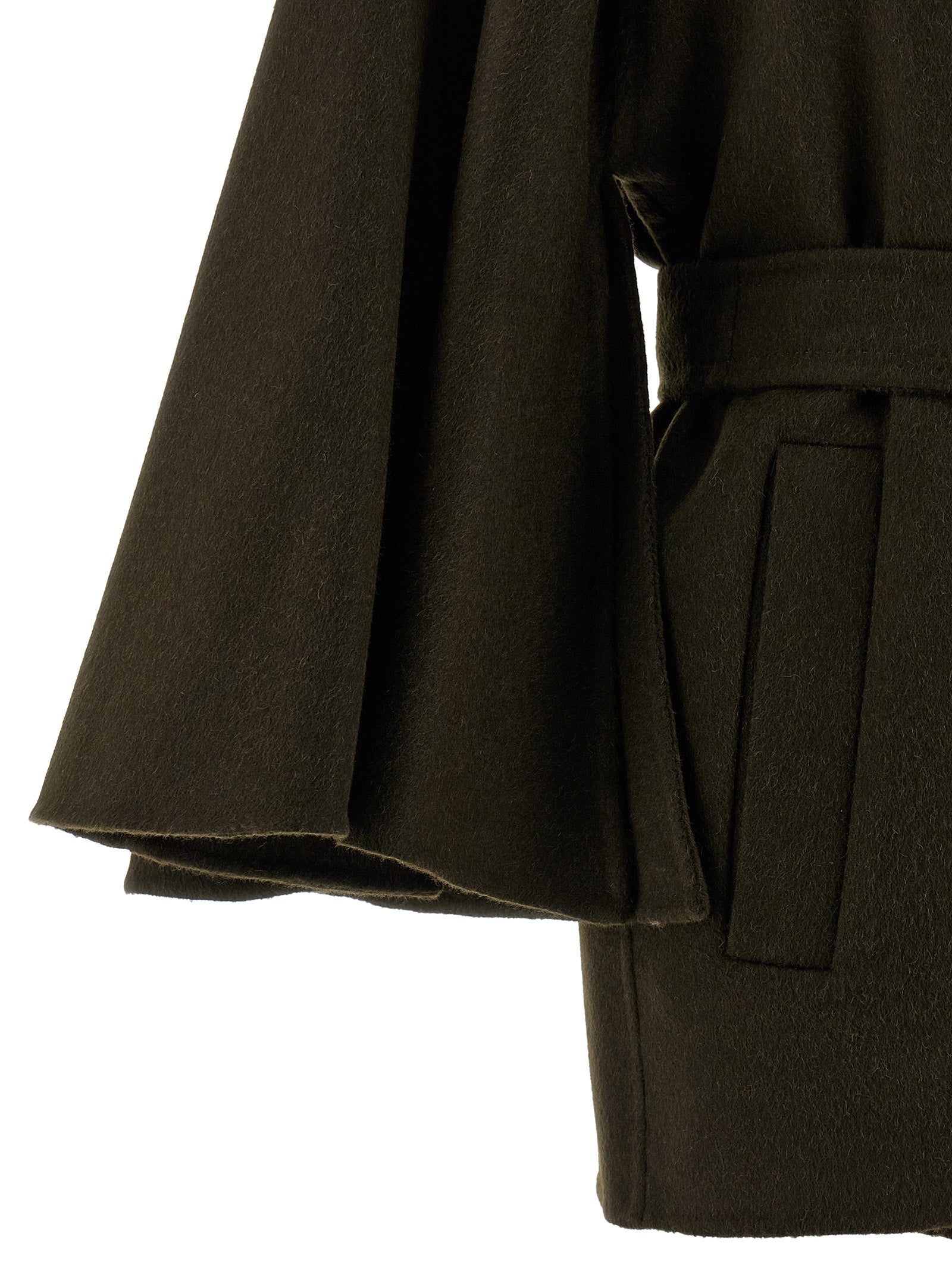 Max Mara Bicolor Wool Coat Max Mara