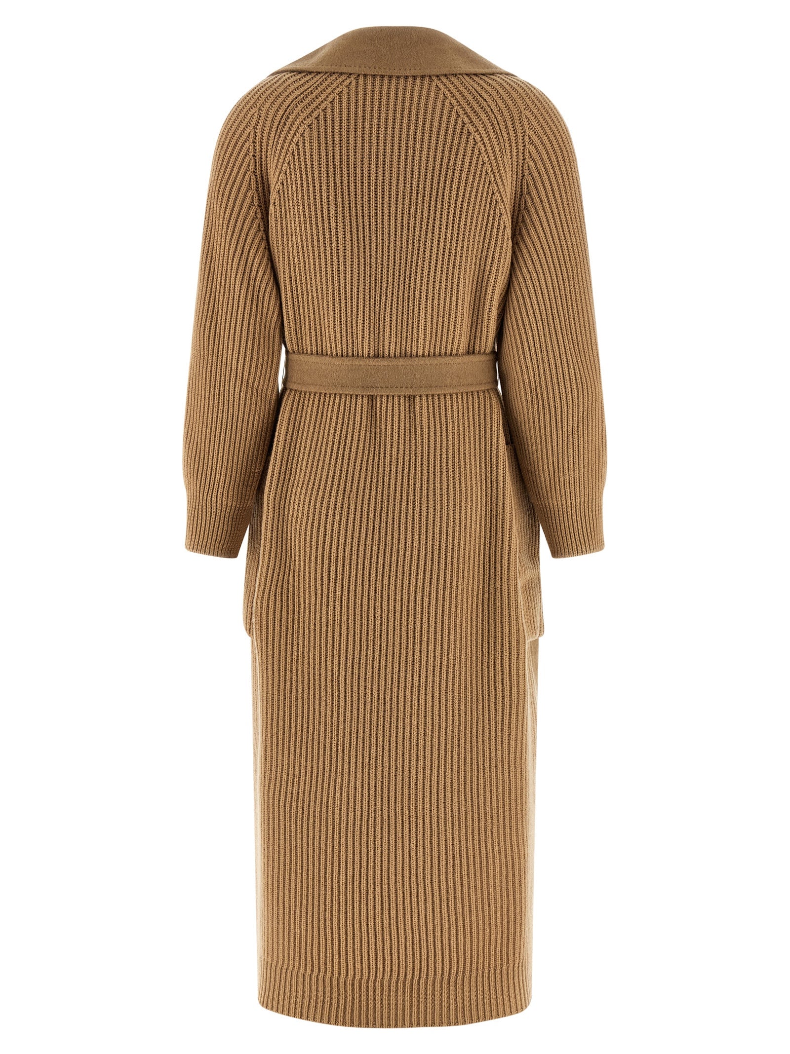 Max Mara Beige Wool Coat Max Mara
