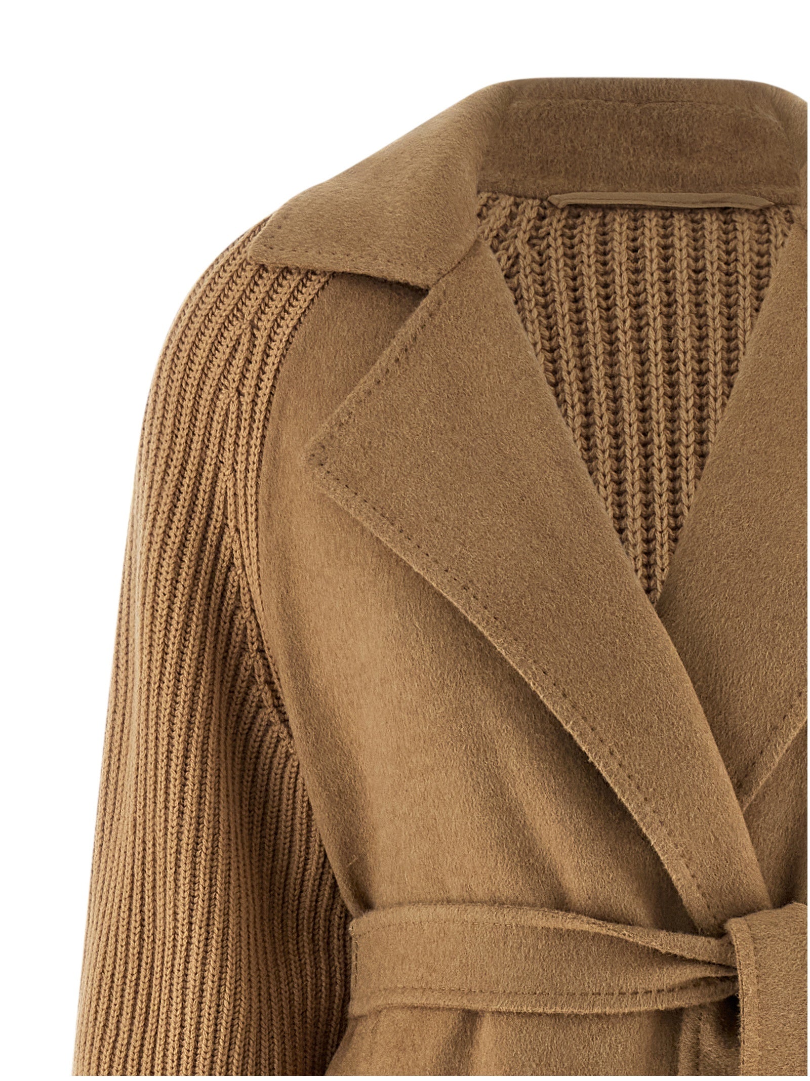 Max Mara Beige Wool Coat Max Mara