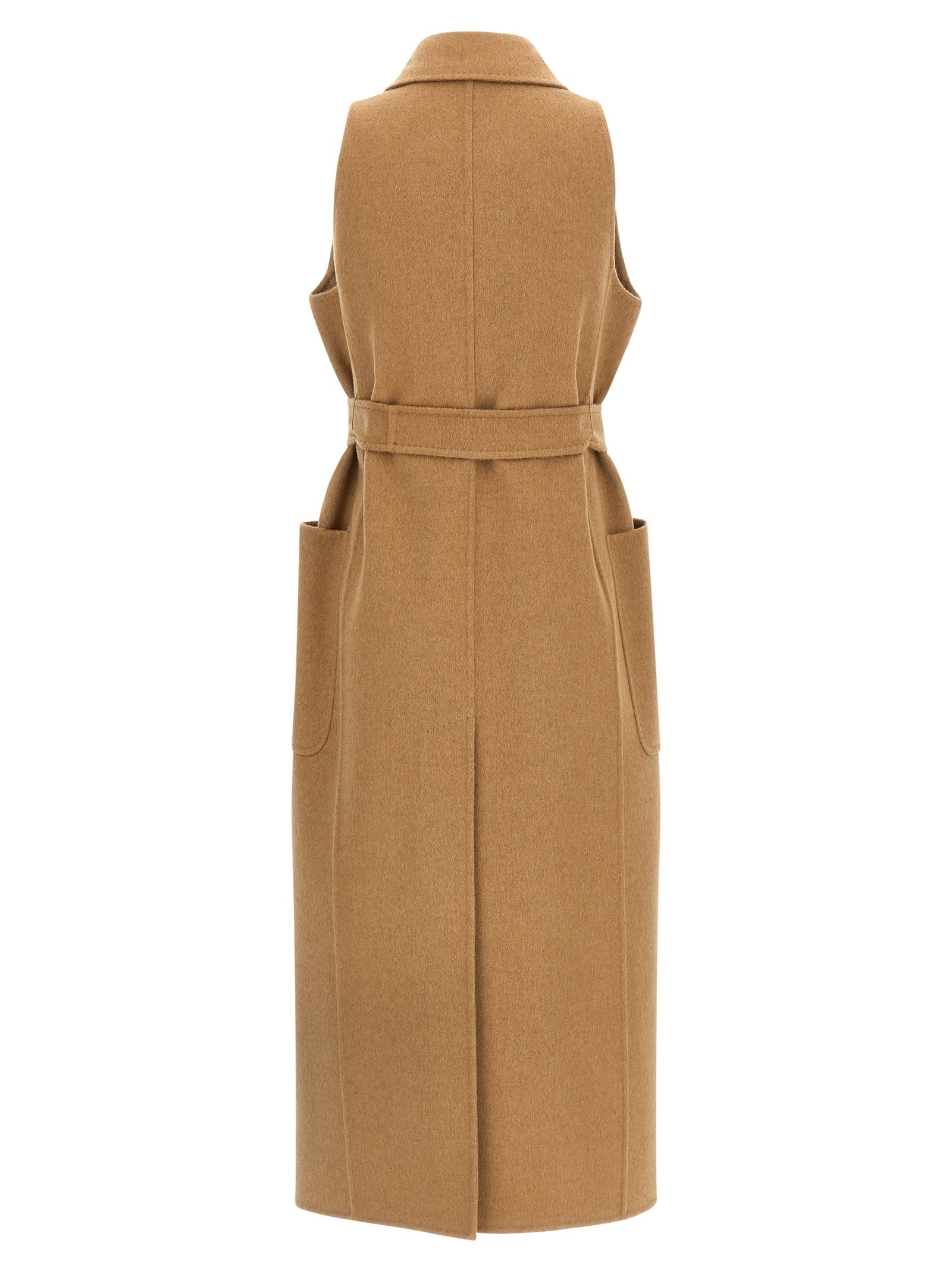 Max Mara Beige Wool Coat Max Mara