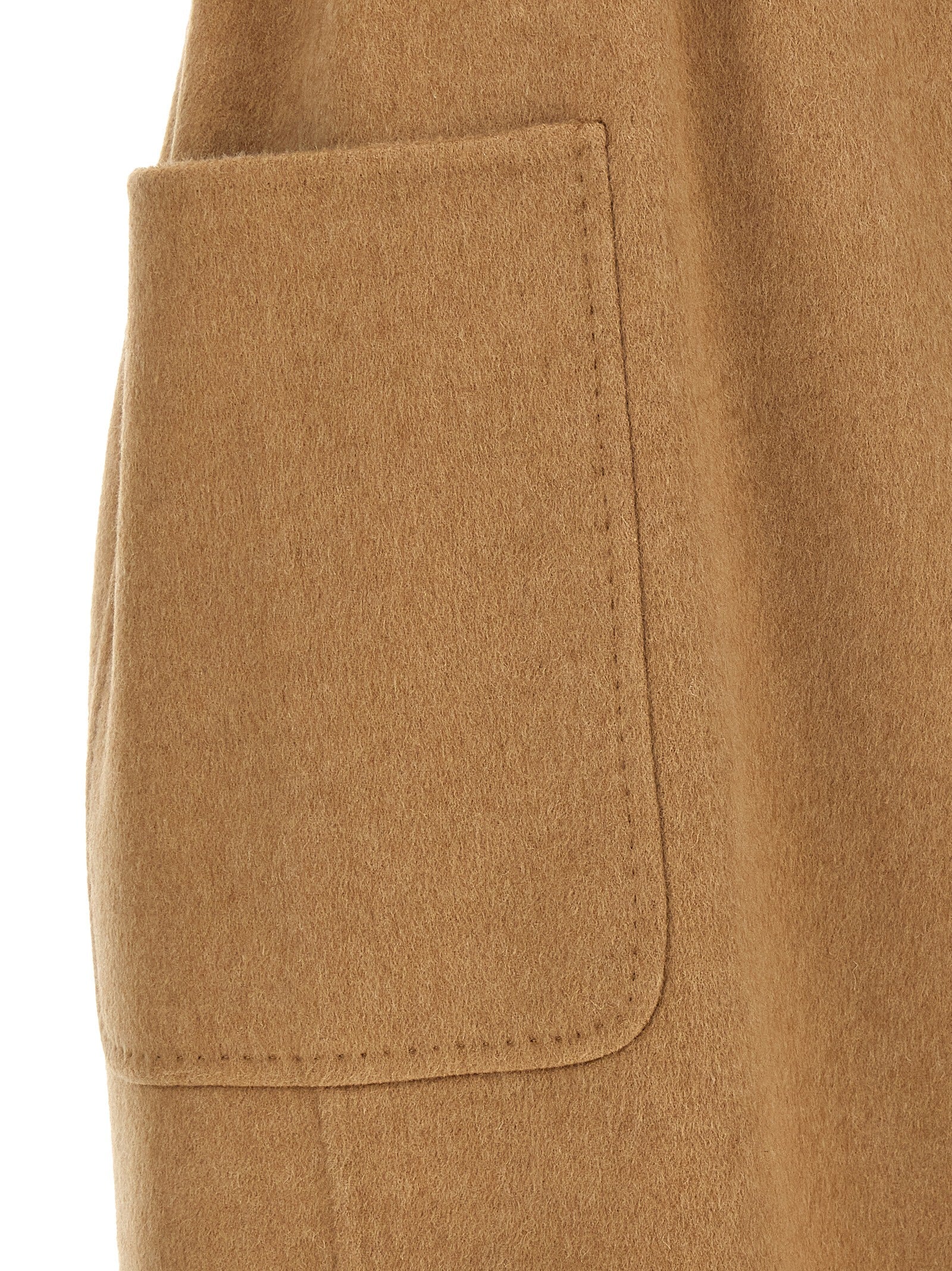 Max Mara Beige Wool Coat Max Mara