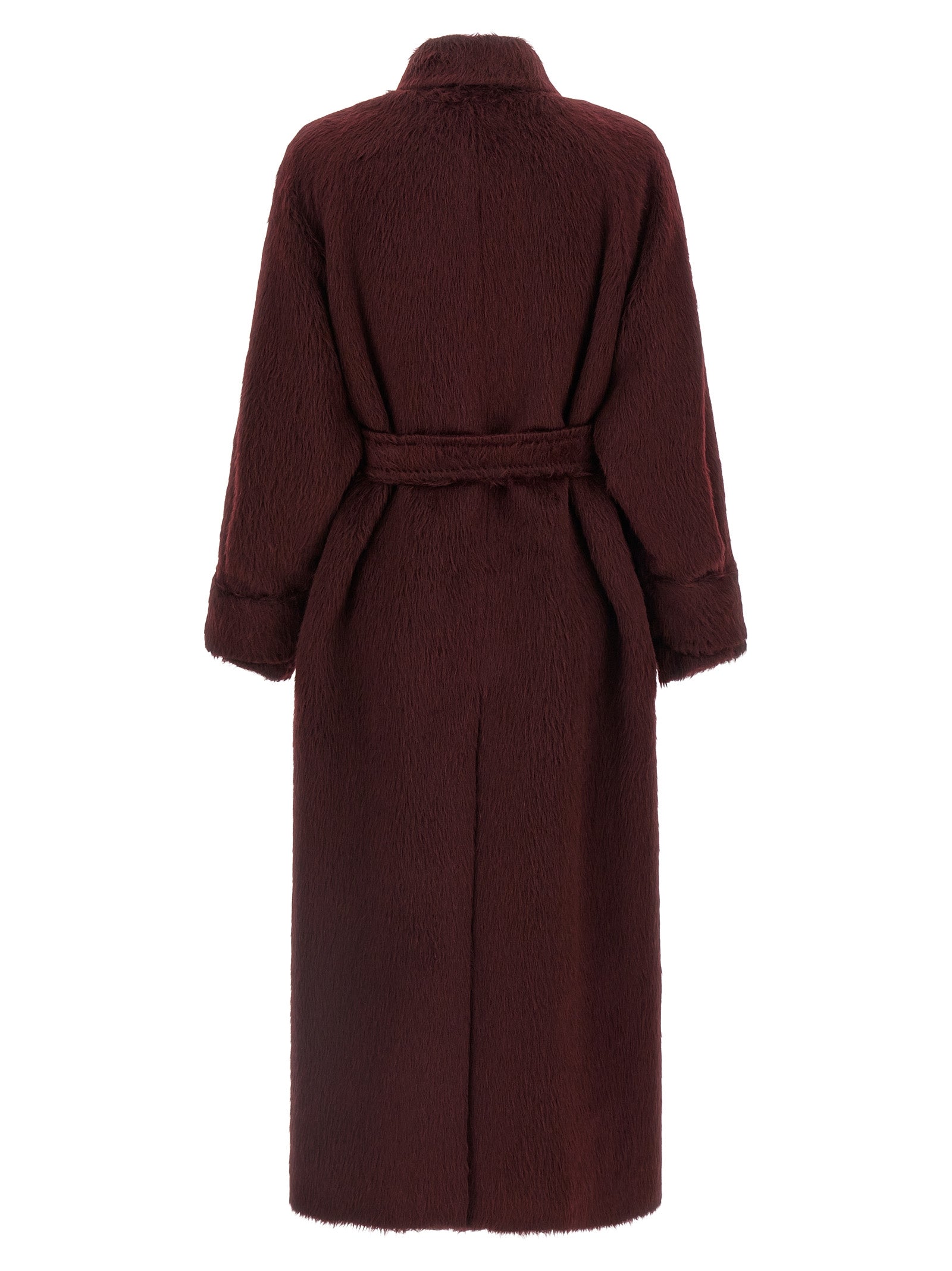 Max Mara Bordeaux Wool Coat