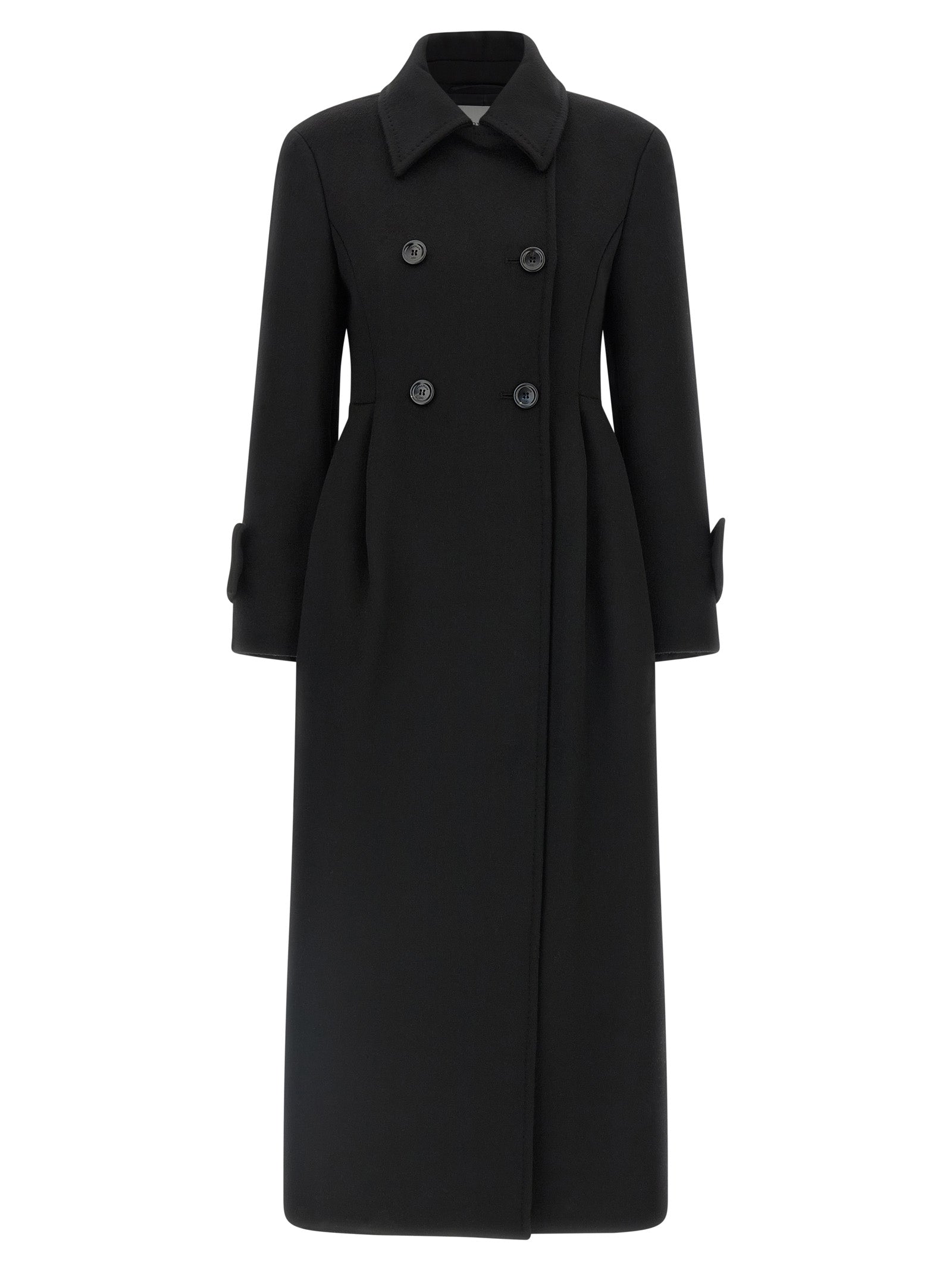 Max Mara Black Wool Coat Max Mara