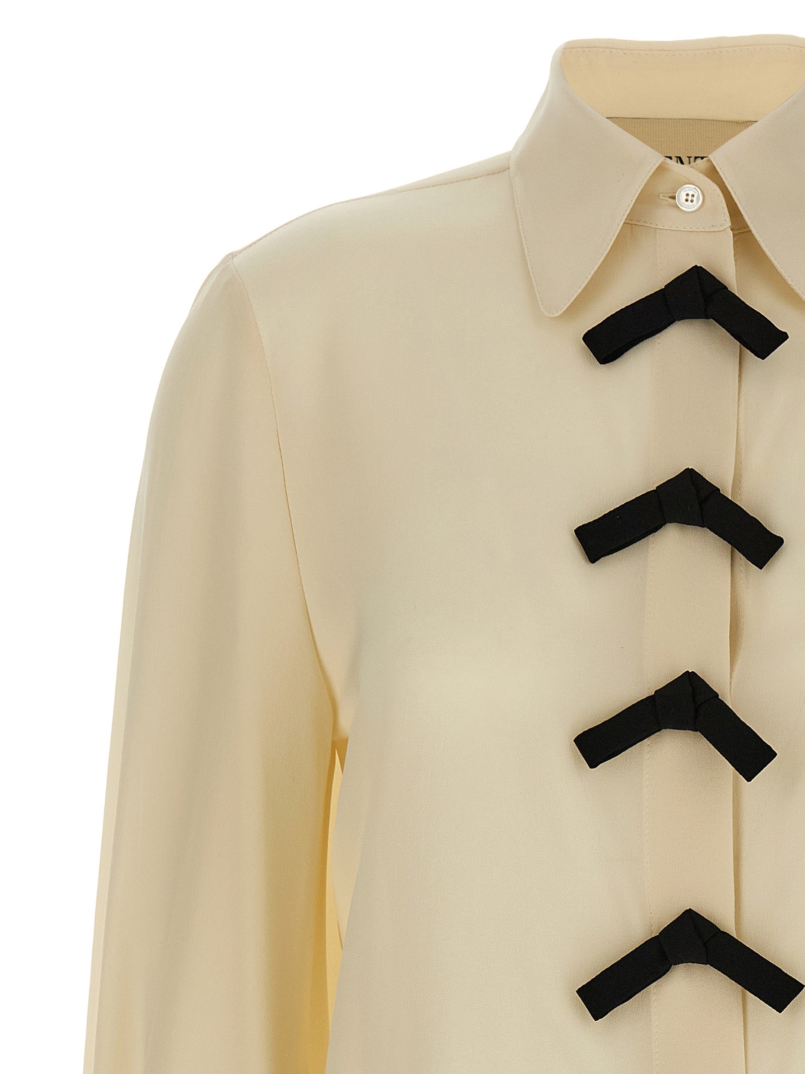 Valentino Garavani Beige Silk Blouse Valentino Garavani