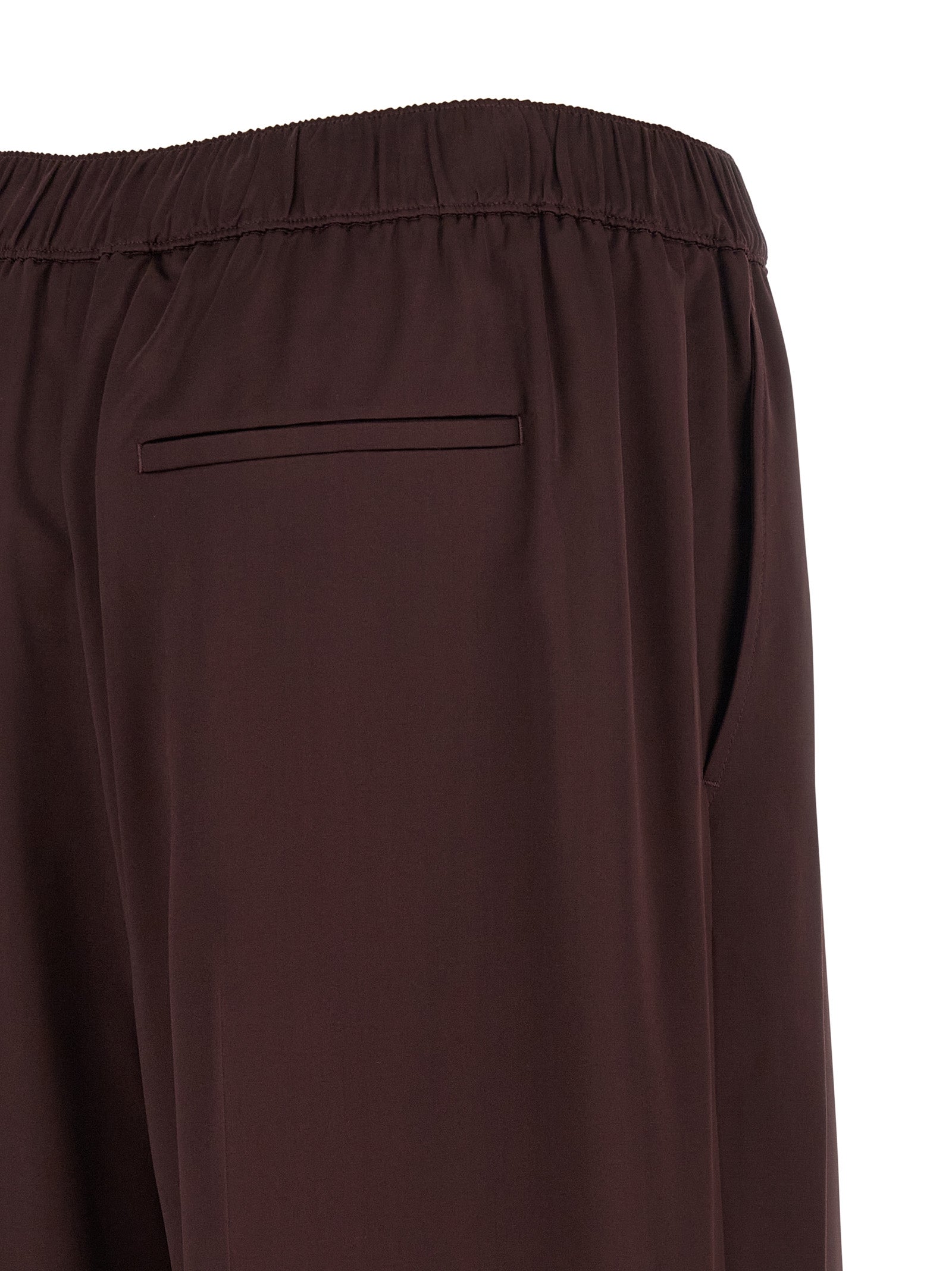 Tory Burch Bordeaux Viscose Casual Pants Tory Burch