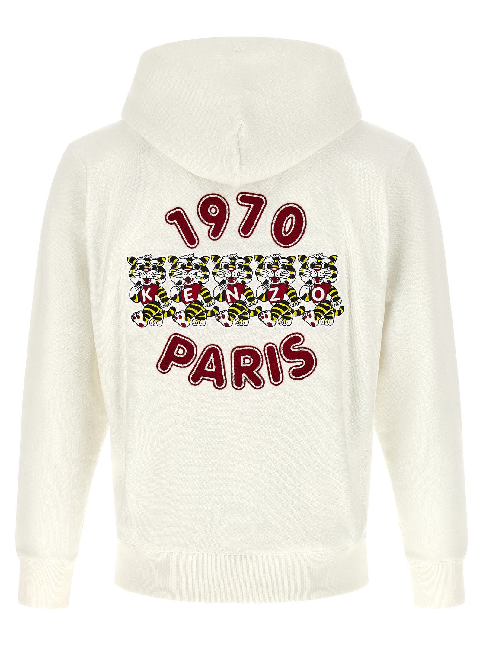 Kenzo White Cotton Sweatshirt Kenzo