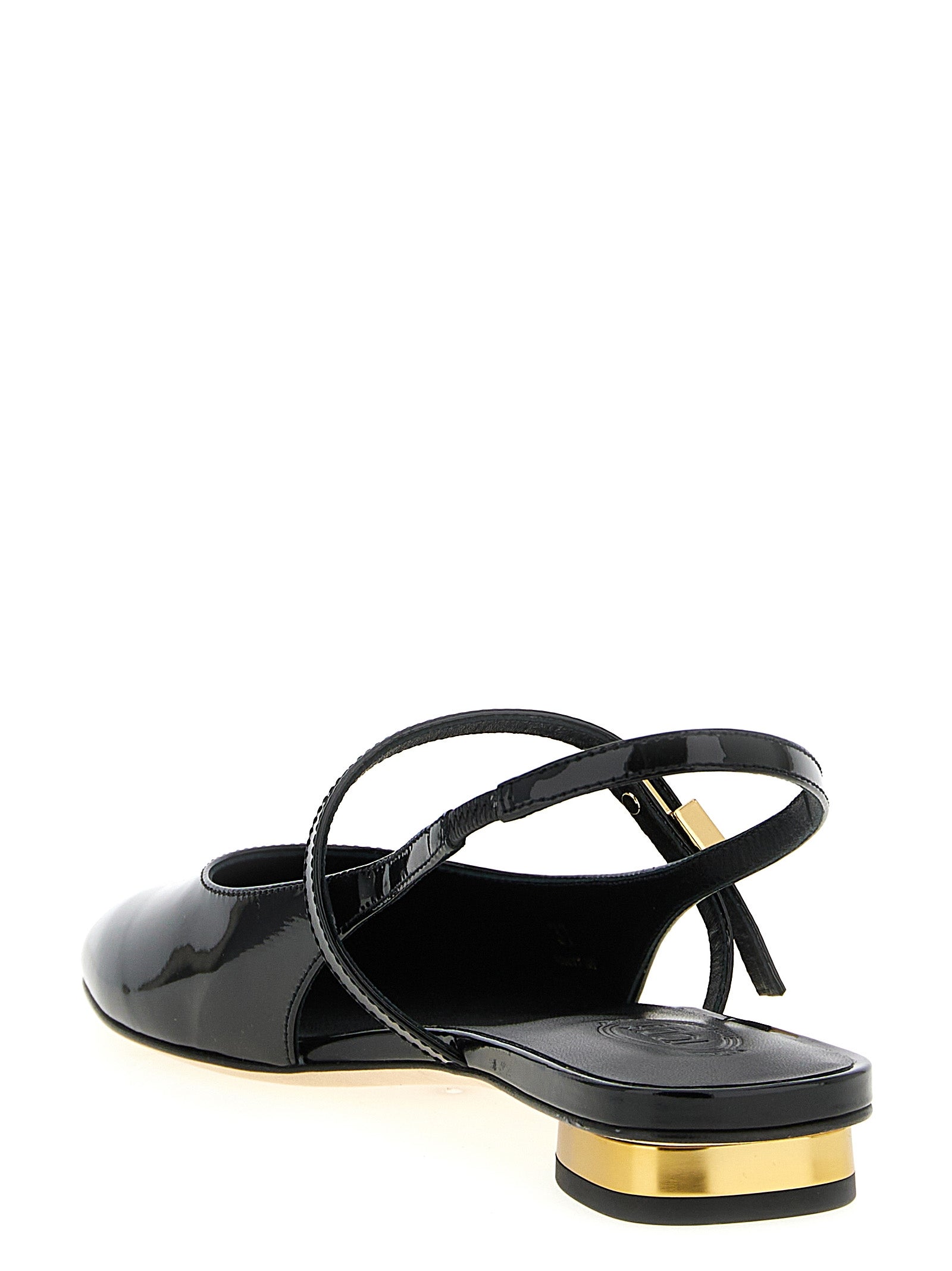Tod's Black Calfskin Ballet Flats Tod's