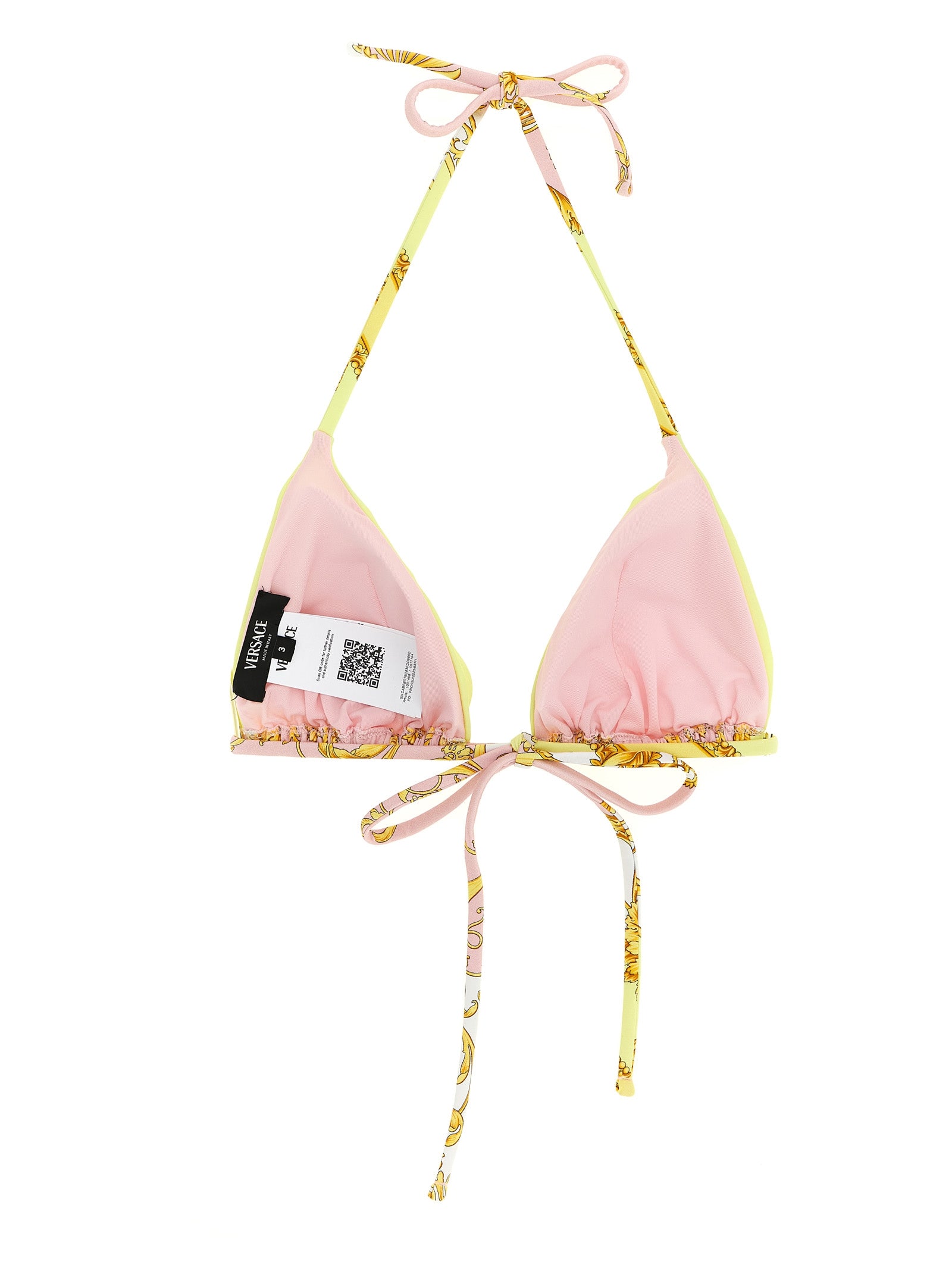 Versace Multicolor Nylon Bra Versace