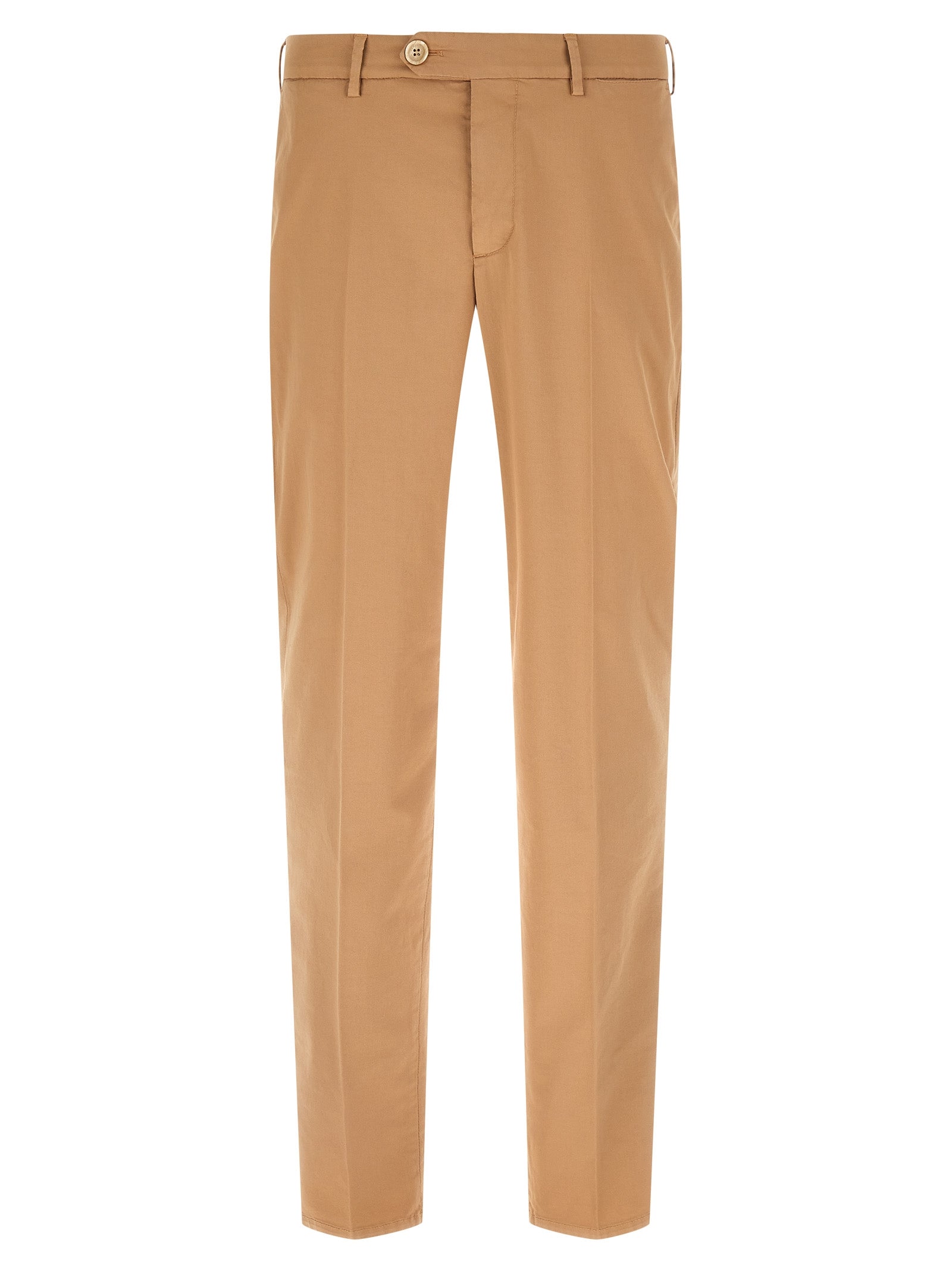 Brunello Cucinelli Beige Cotton Casual Pants Brunello Cucinelli