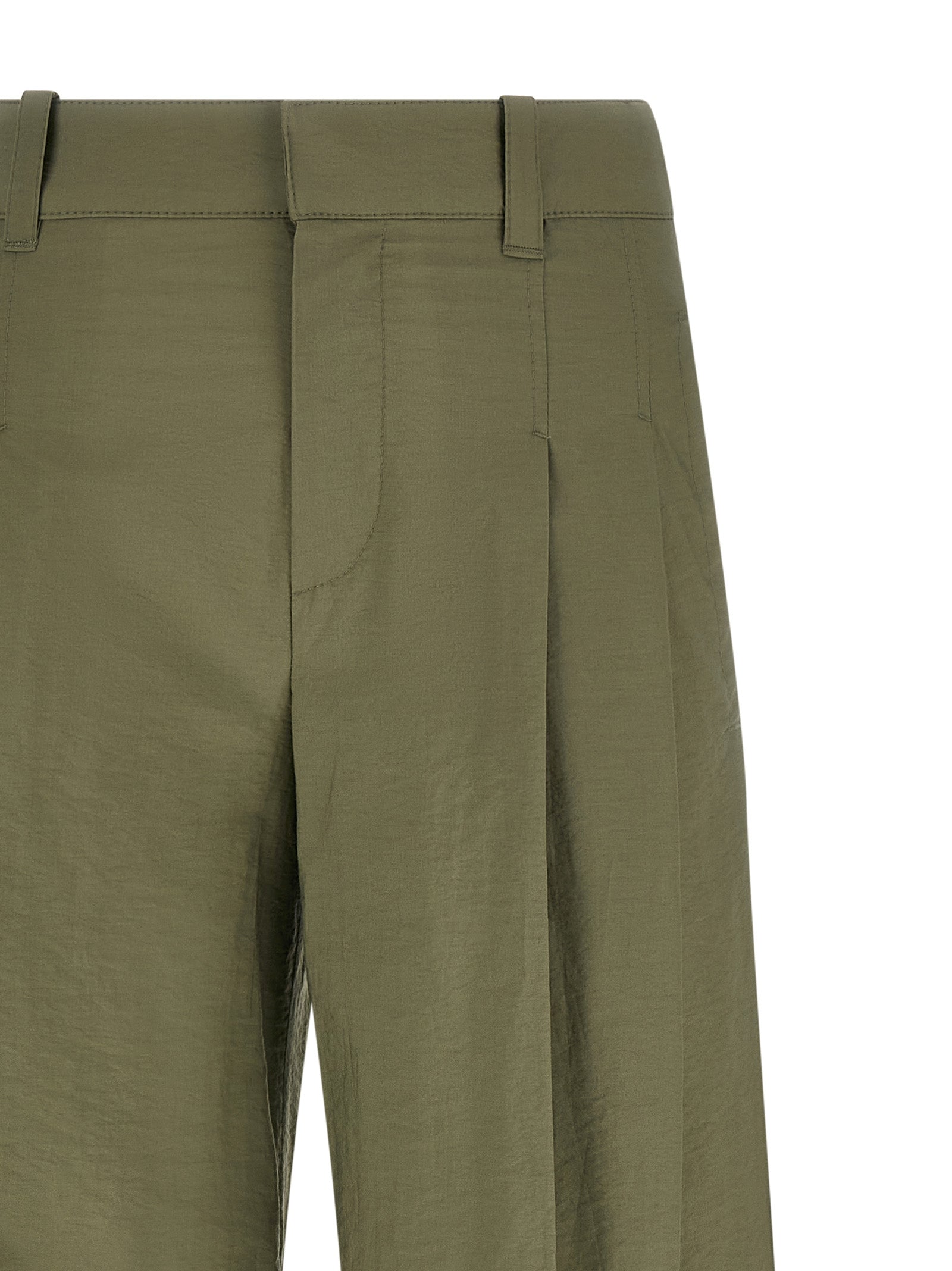 Brunello Cucinelli Bicolor Cotton Casual Pants Brunello Cucinelli