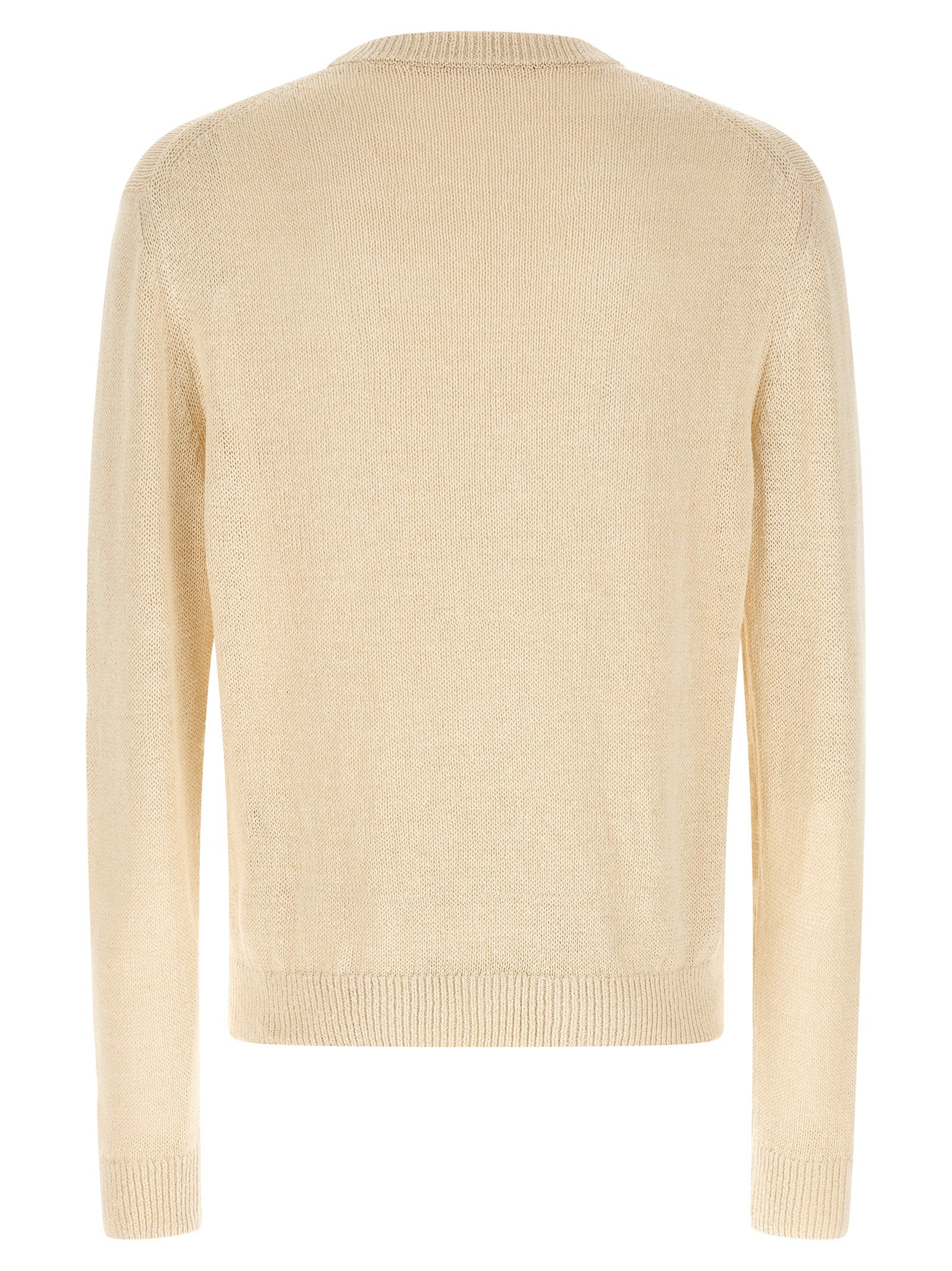 Jil Sander Beige Hemp Cardigan Jil Sander