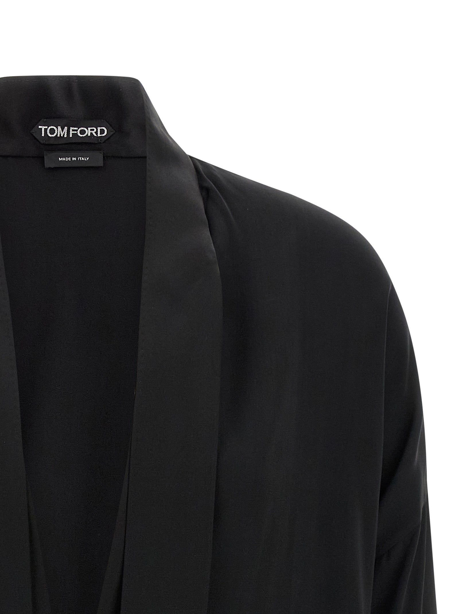 Tom Ford Black Silk Blouse Tom Ford