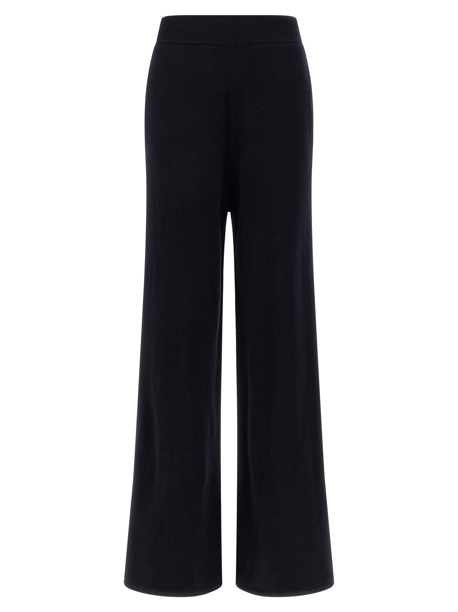 Max Mara Blue Cashmere Casual Pants Max Mara