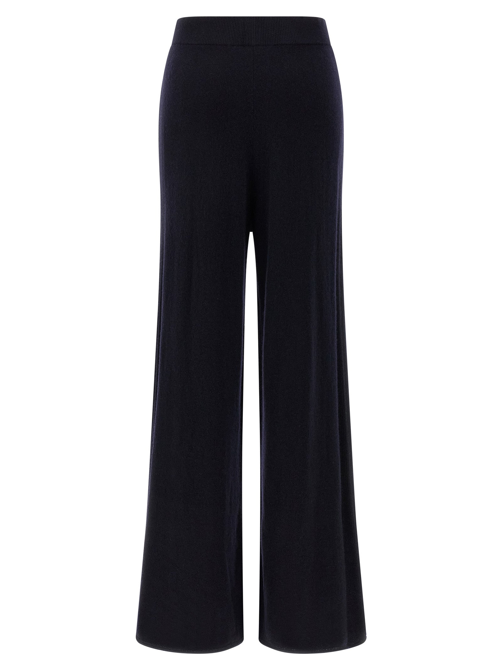 Max Mara Blue Cashmere Casual Pants Max Mara