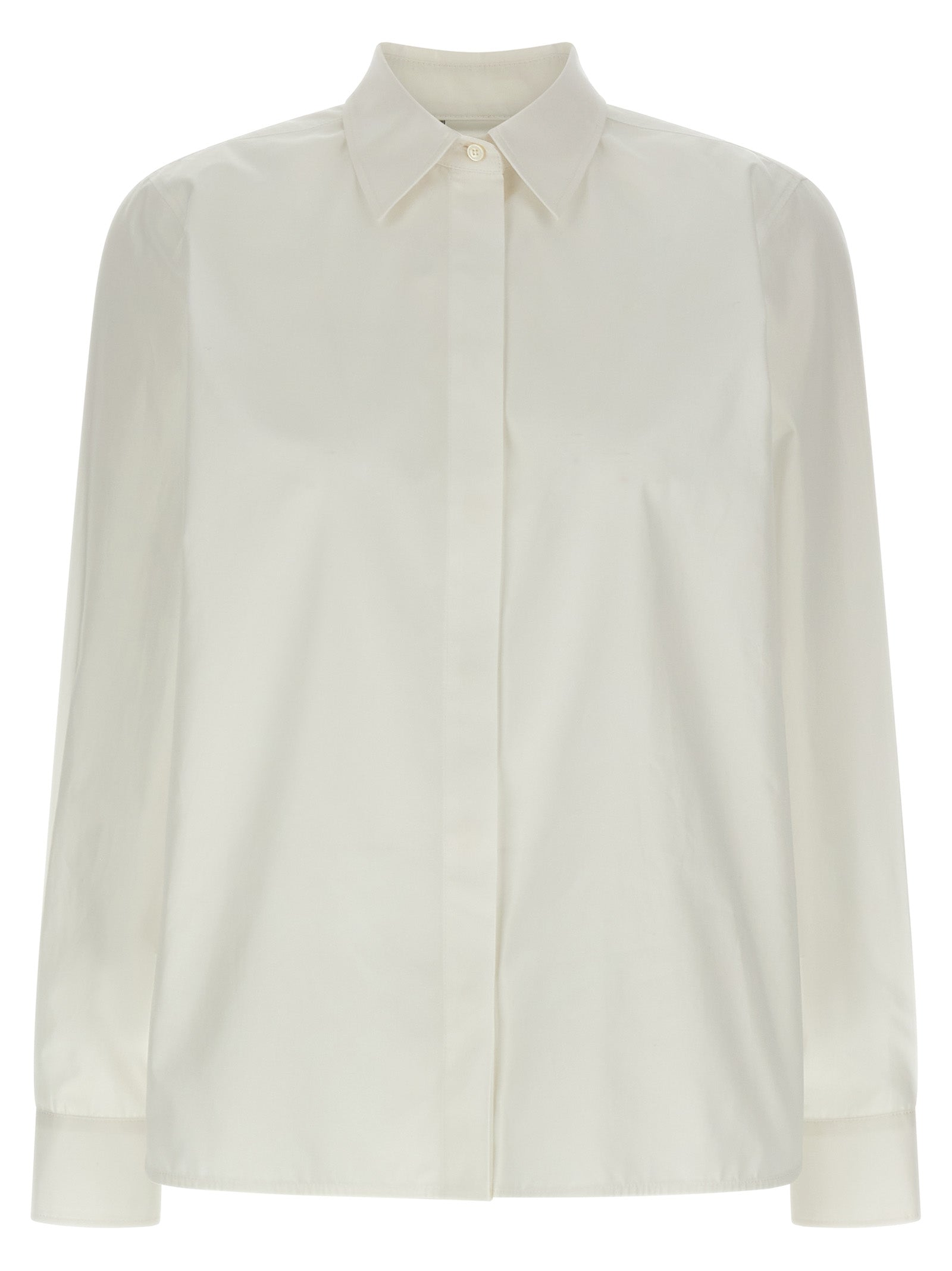 Max Mara White Cotton Blouse Max Mara