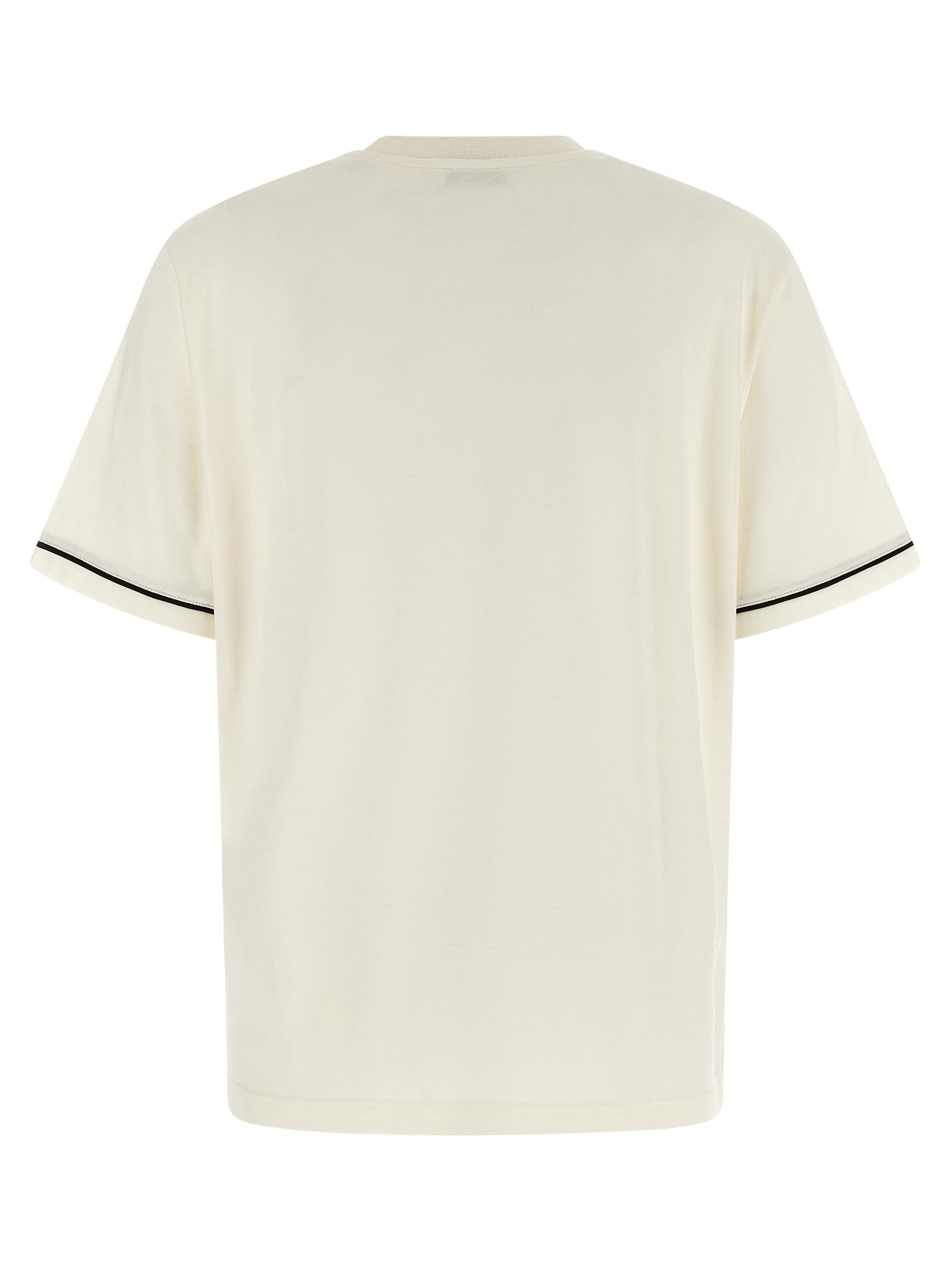 Ferragamo Beige Cotton T-Shirt Ferragamo