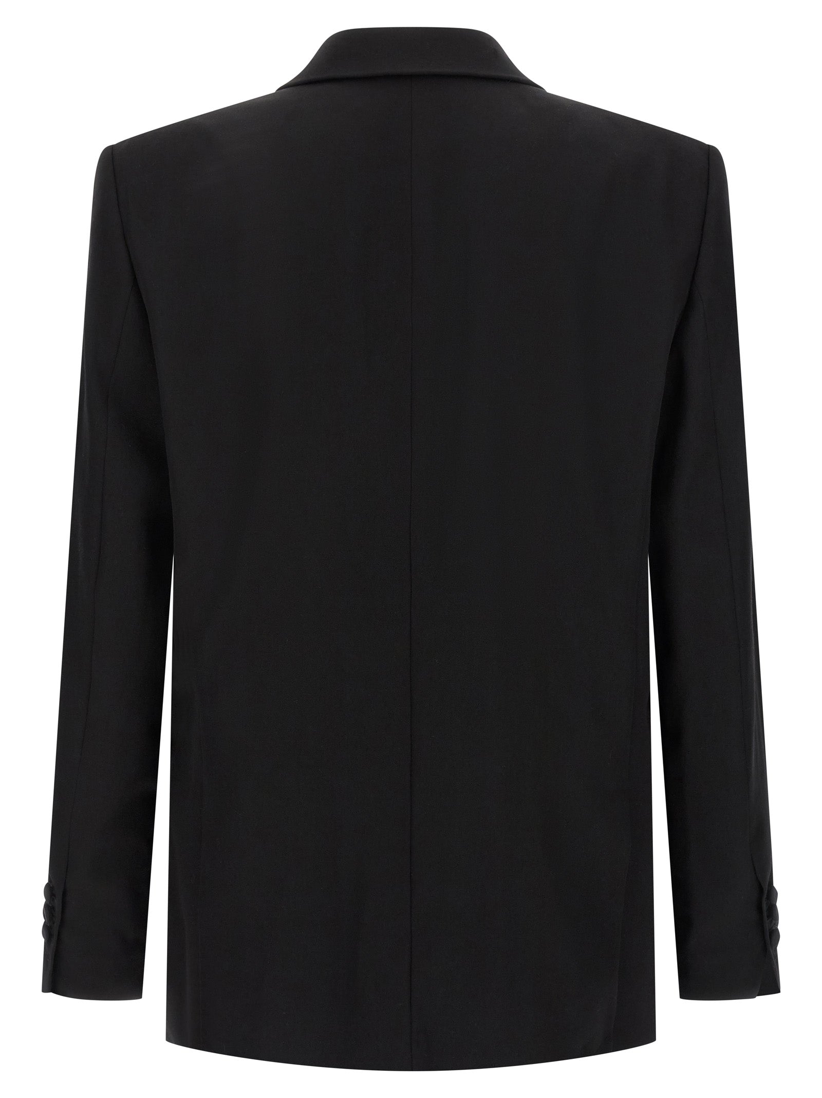 Balmain Black Virgin Wool Blazer Balmain