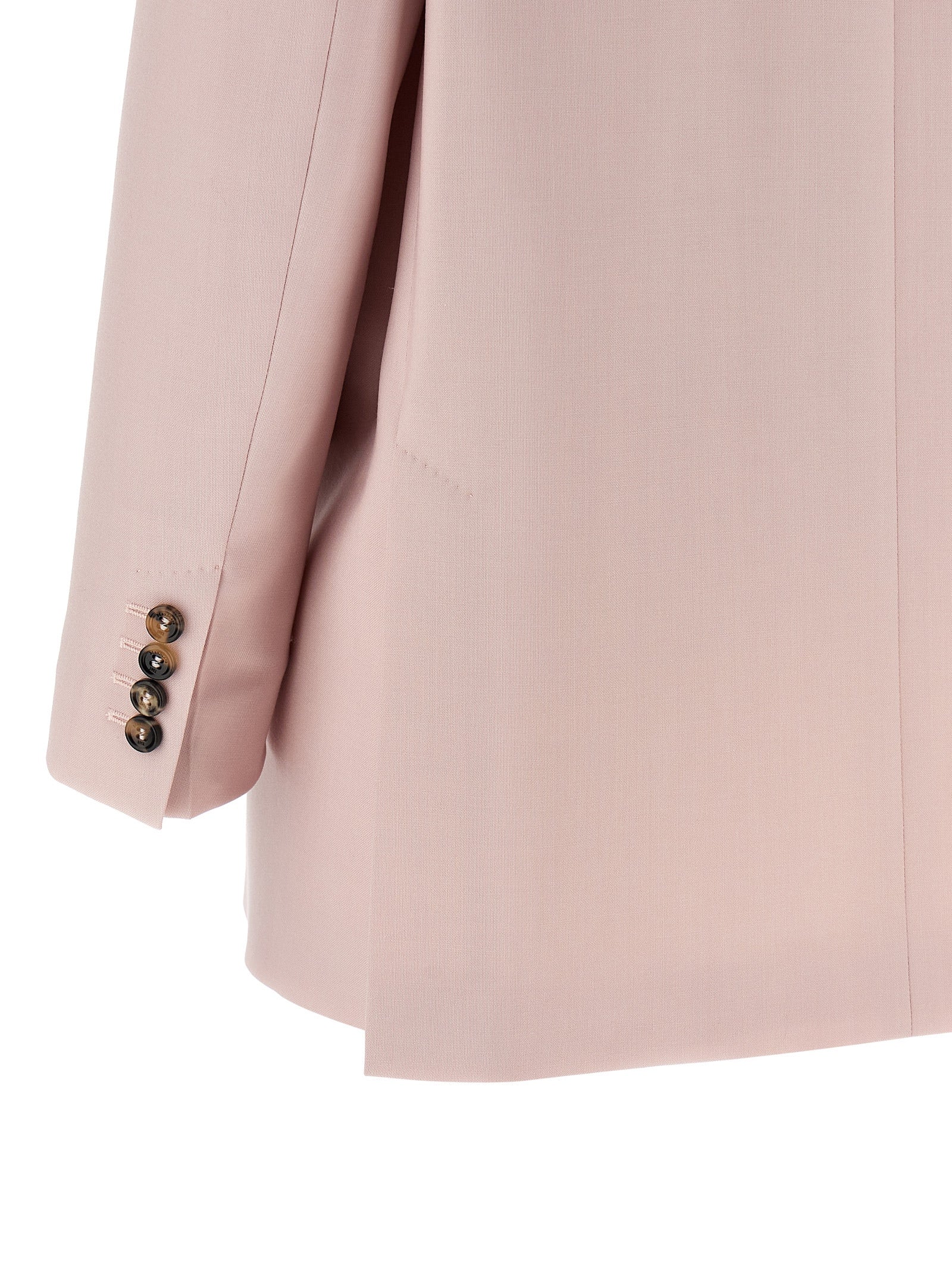 Max Mara Multicolor Virgin Wool Blazer Max Mara