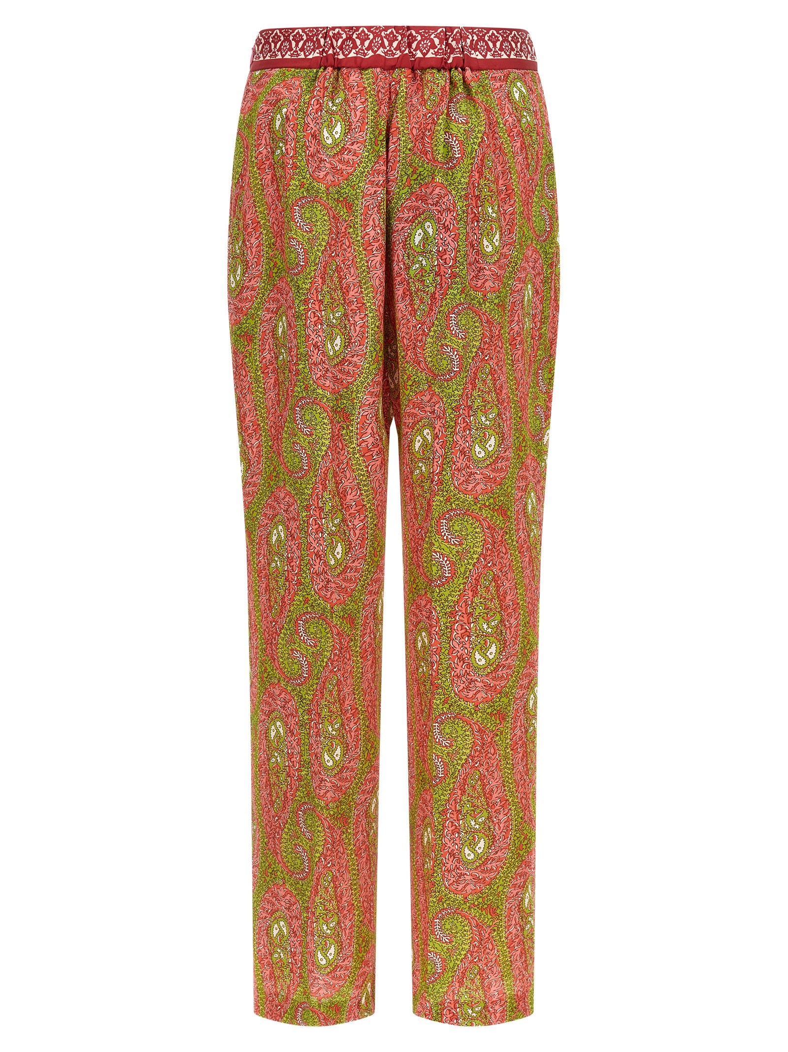 Etro Multicolor Polyester Pants Etro