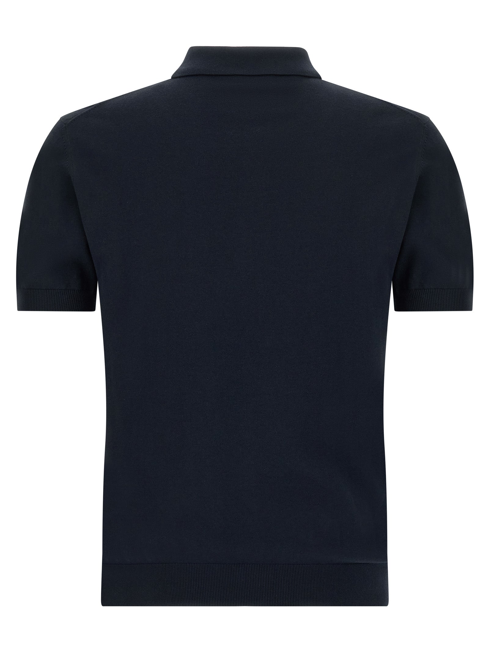 Etro Blue Cotton Polo Shirt Etro