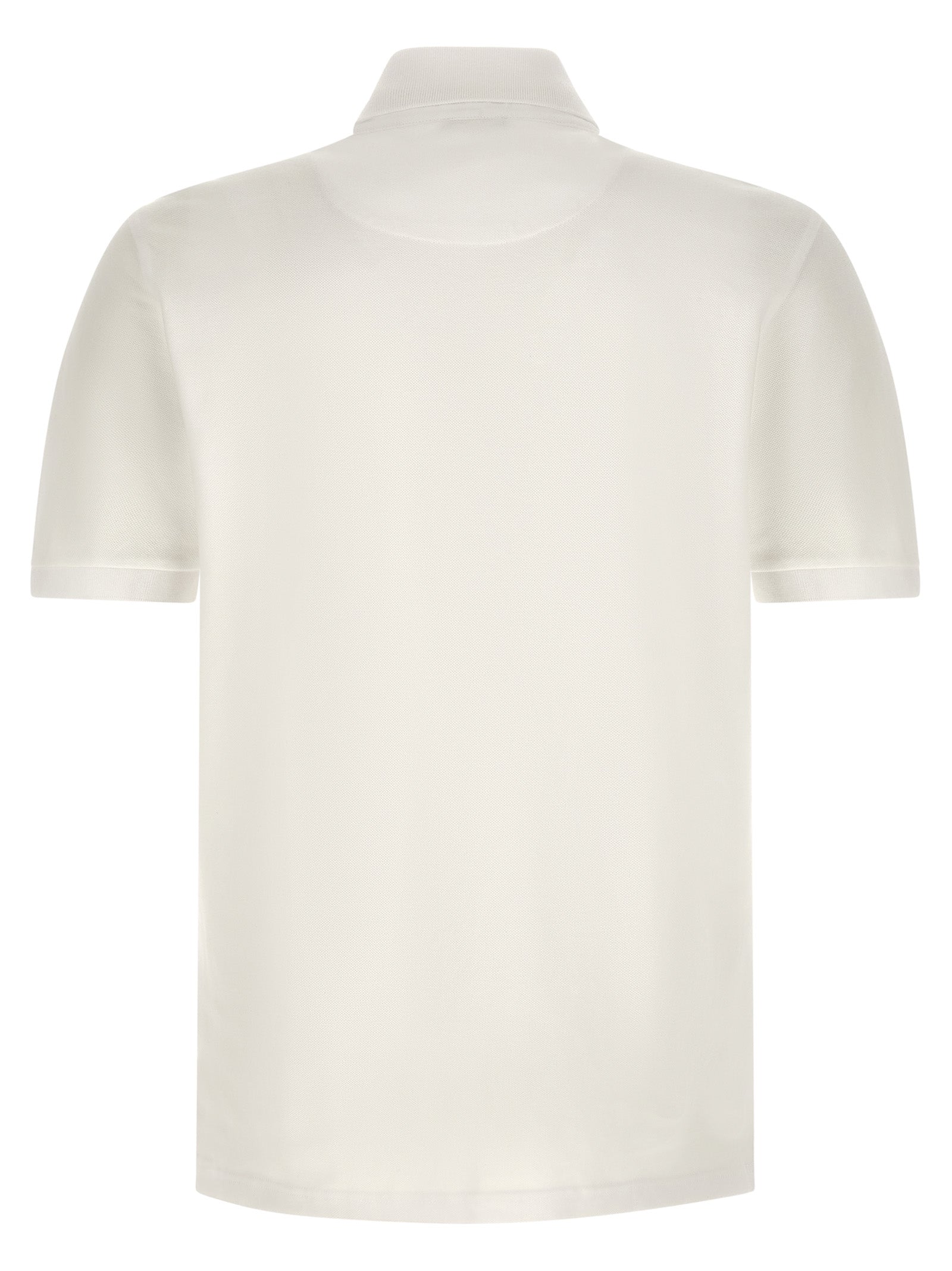 Etro White Cotton Polo Shirt Etro