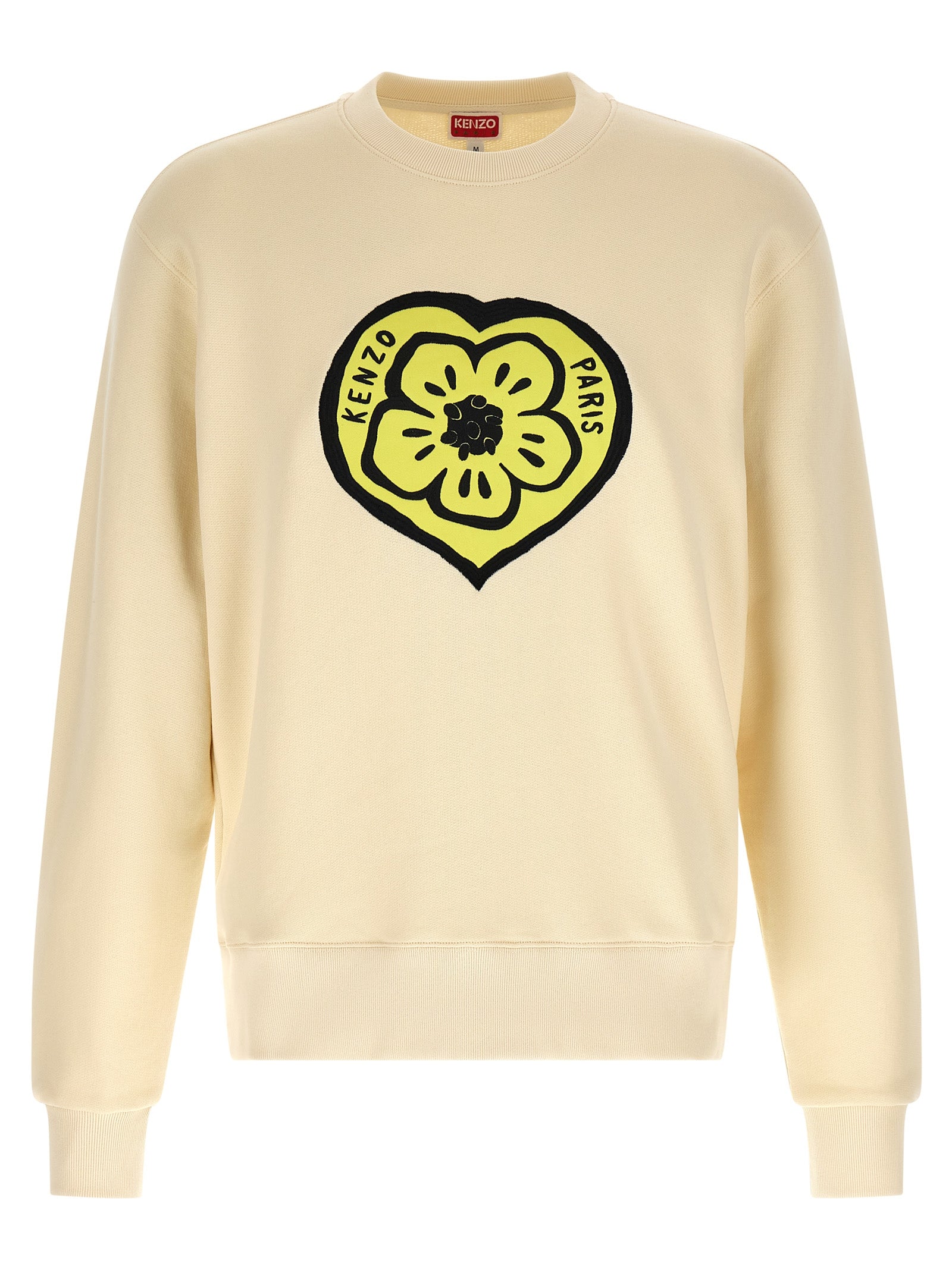 Kenzo Beige Cotton Sweatshirt Kenzo