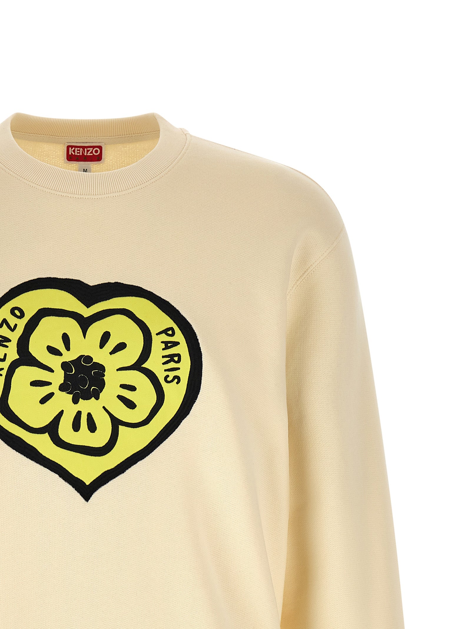 Kenzo Beige Cotton Sweatshirt Kenzo