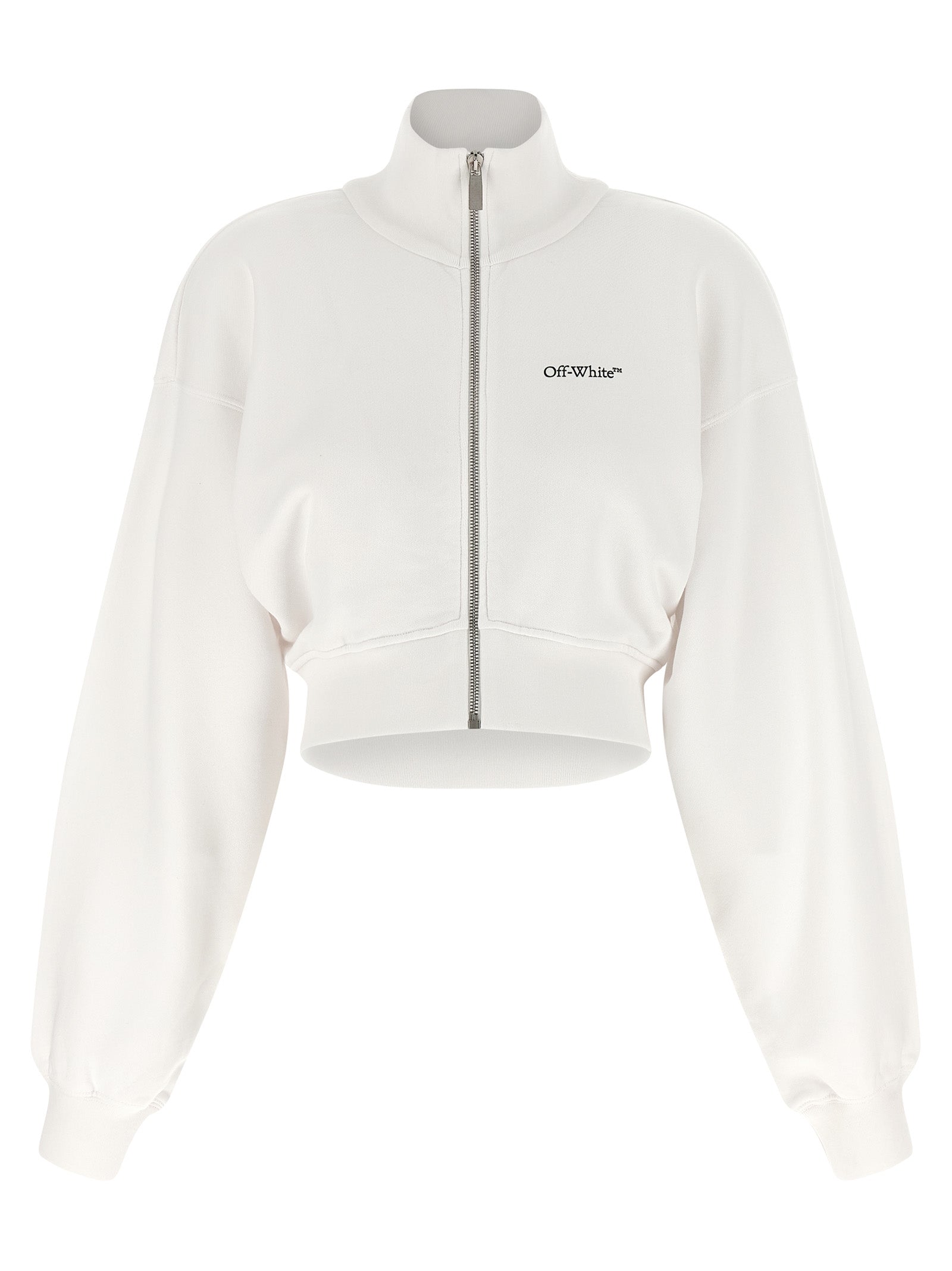 Off-White White Cotton Sweatshirt Off-White