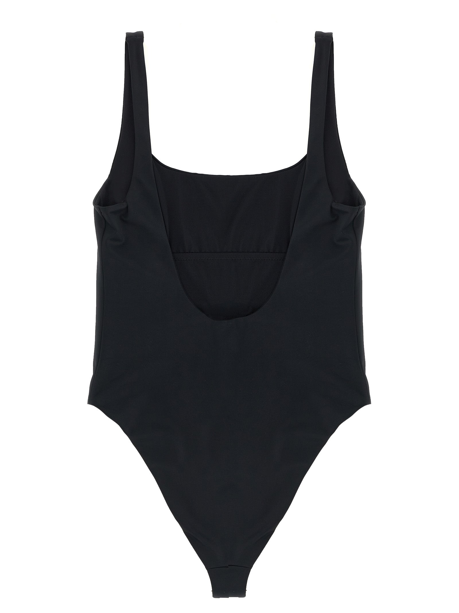 Versace Black Nylon One-Piece Swimsuit Versace