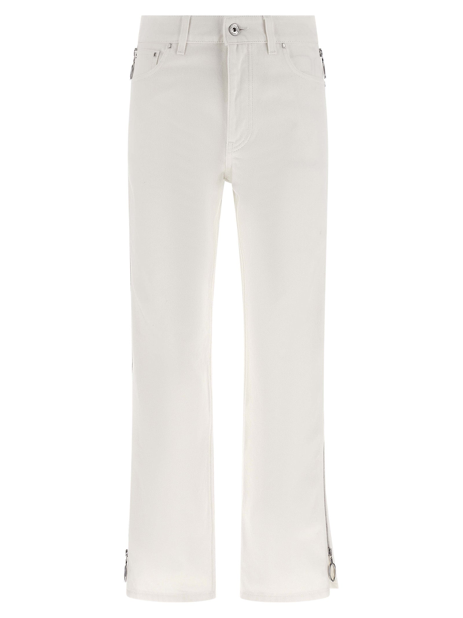 Paco Rabanne White Cotton Jeans Denim Paco Rabanne