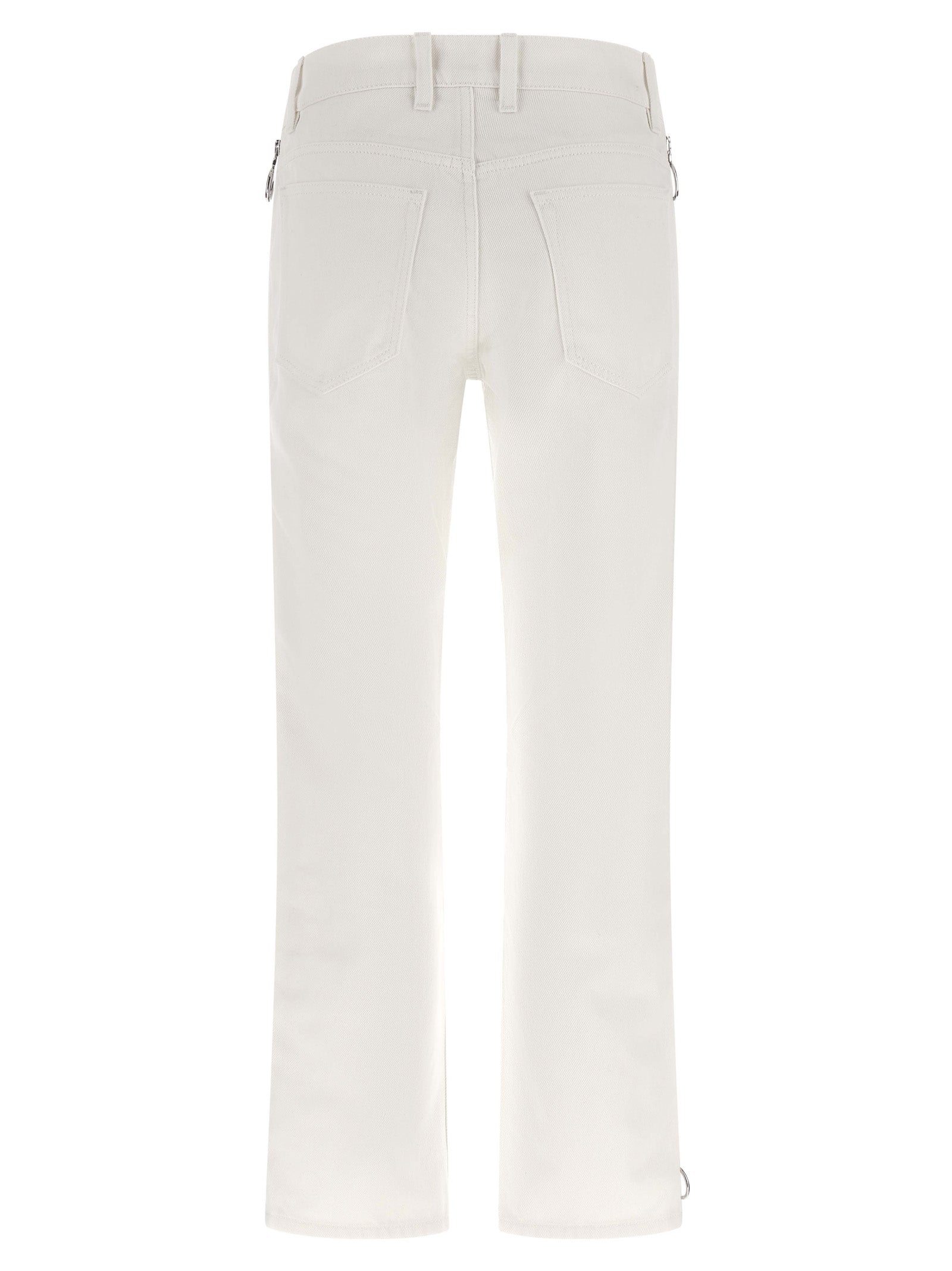 Paco Rabanne White Cotton Jeans Denim Paco Rabanne