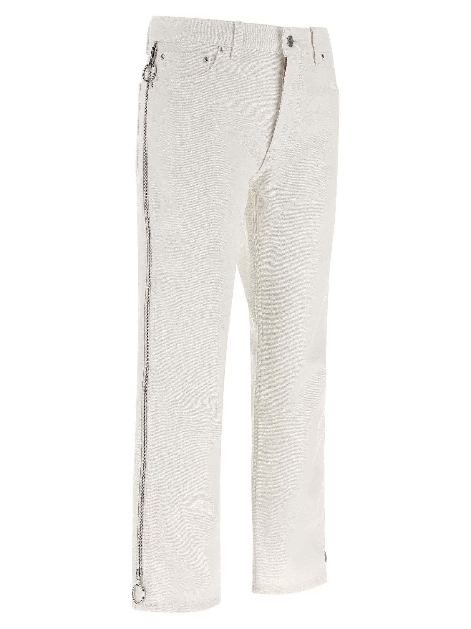 Paco Rabanne White Cotton Jeans Denim Paco Rabanne