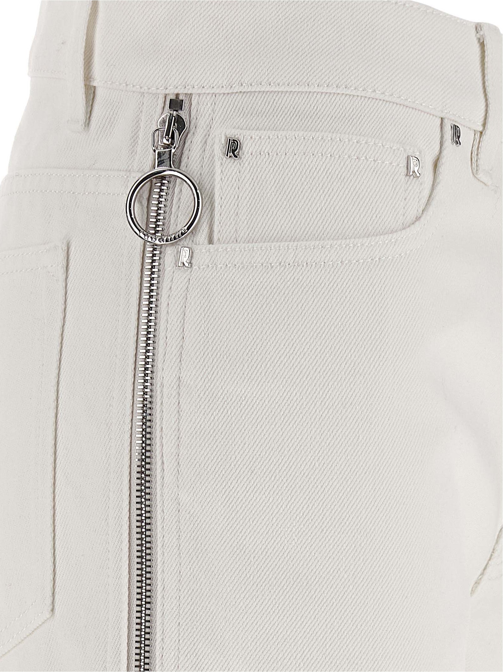Paco Rabanne White Cotton Jeans Denim Paco Rabanne
