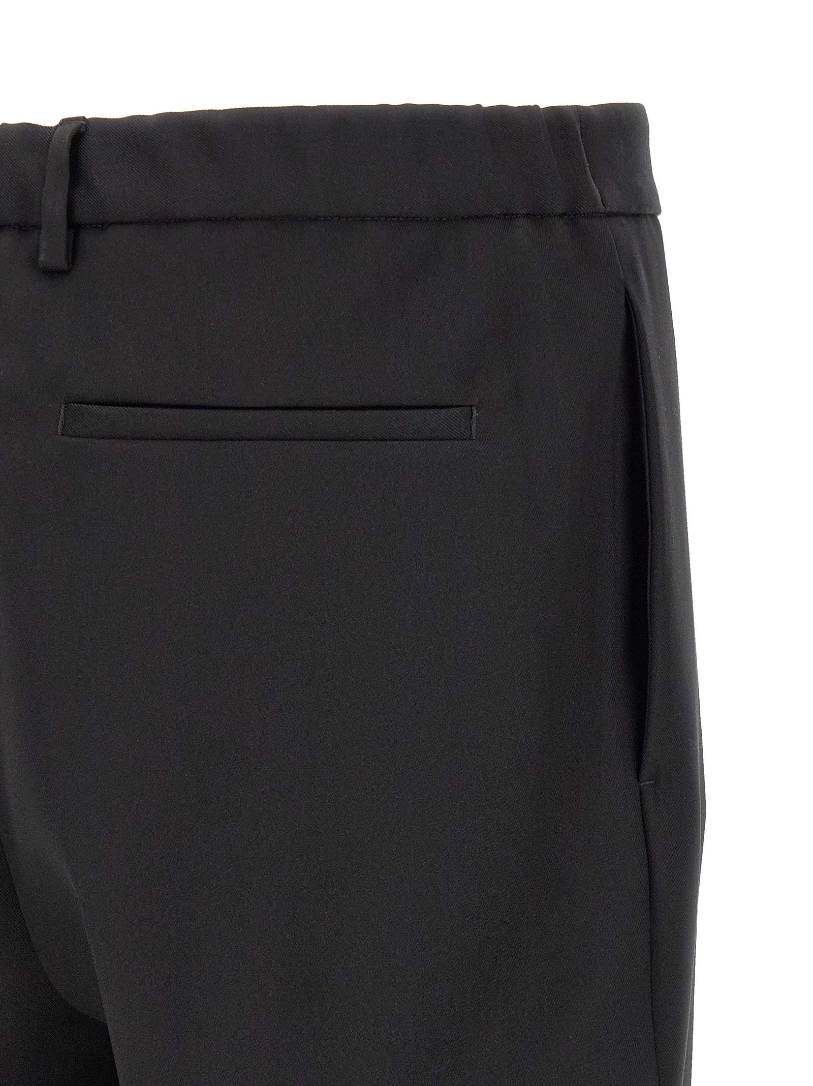 Jil Sander Black Polyester Dress Pants Jil Sander