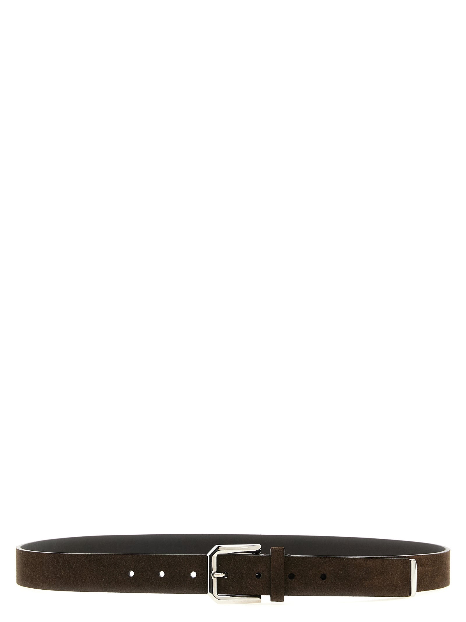 Brunello Cucinelli Brown Bull Skin Regular Belt Brunello Cucinelli