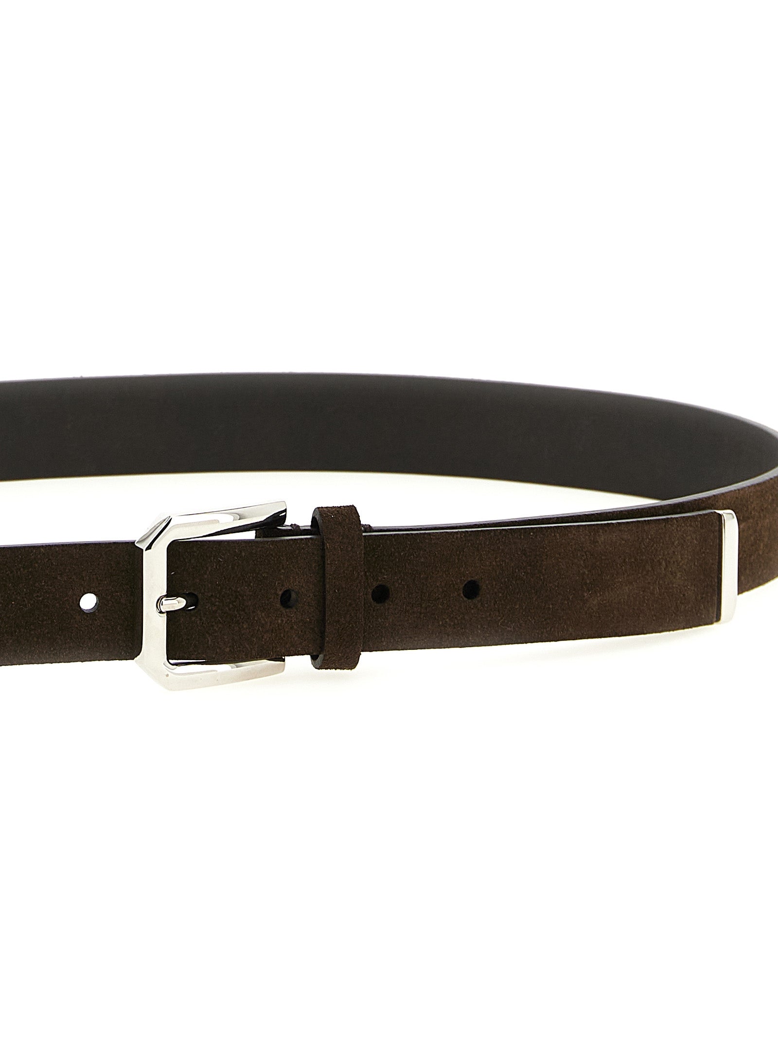 Brunello Cucinelli Brown Bull Skin Regular Belt Brunello Cucinelli